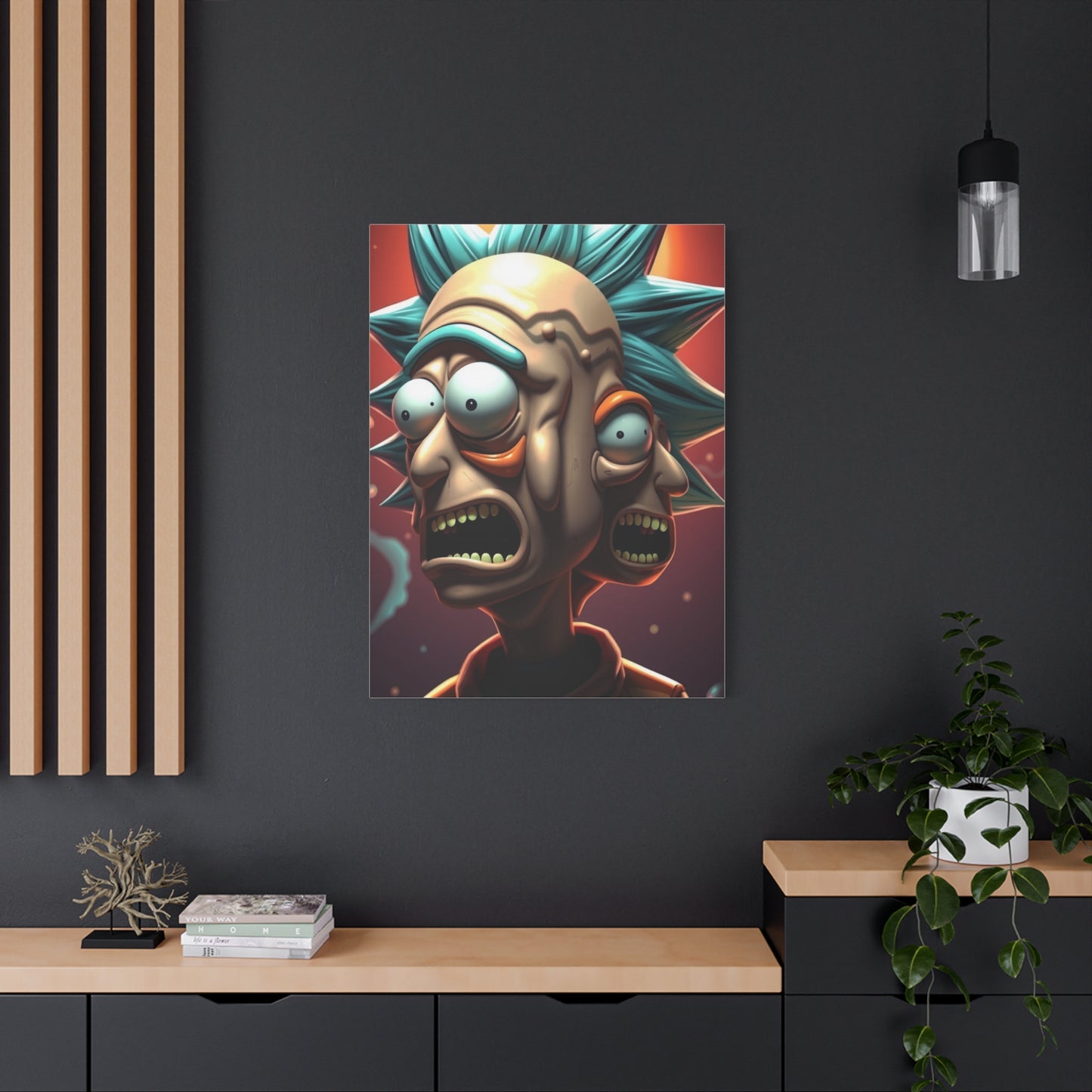 Whimsical Cosmos Canvas Wall Art & Canvas Print