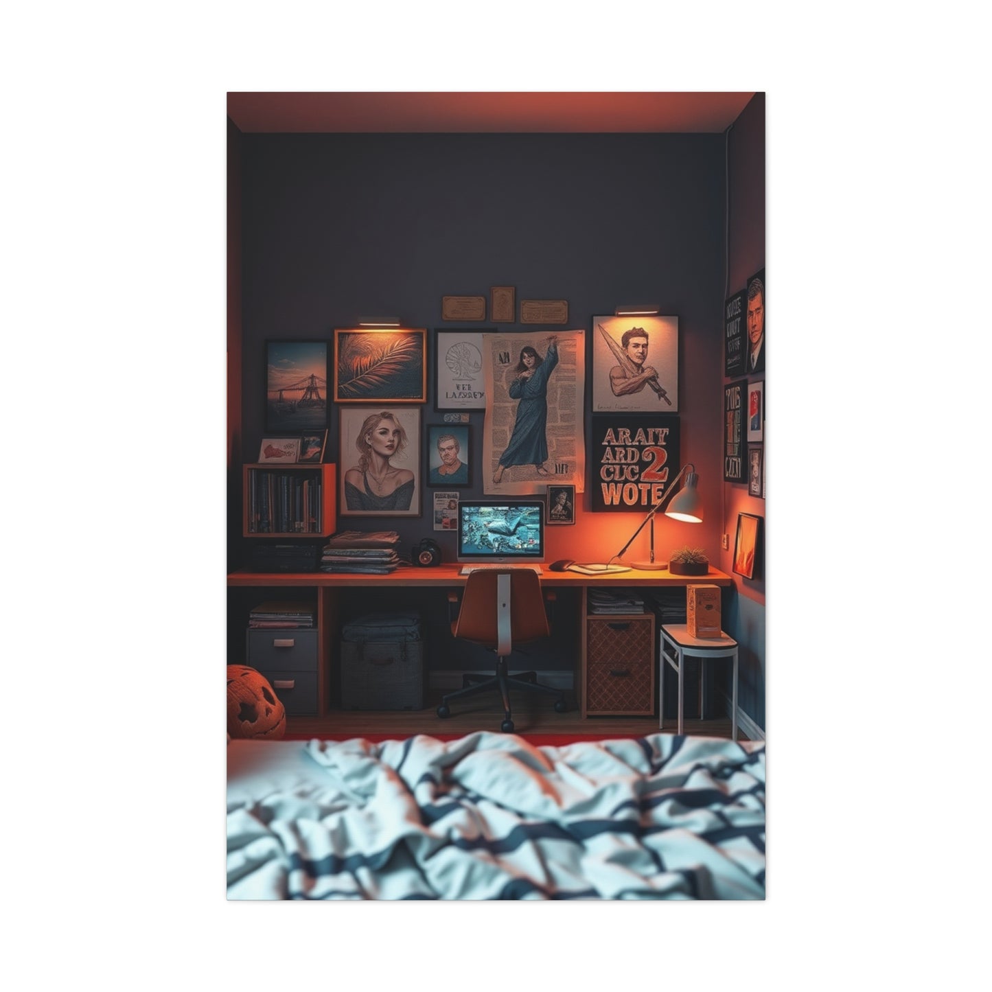 Dorm Room Art Refined Canvas Wall Art & Canvas Print