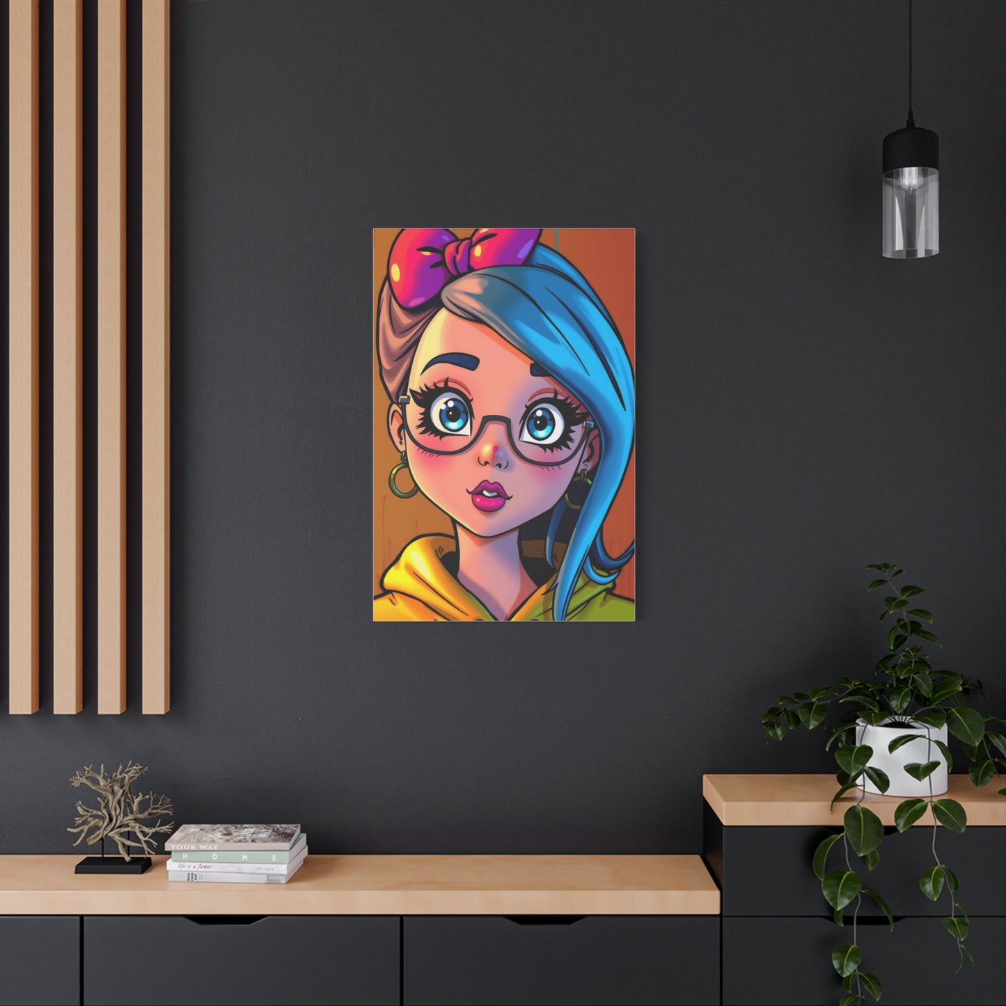 Refined Animated Dream Wall Art & Canvas Print