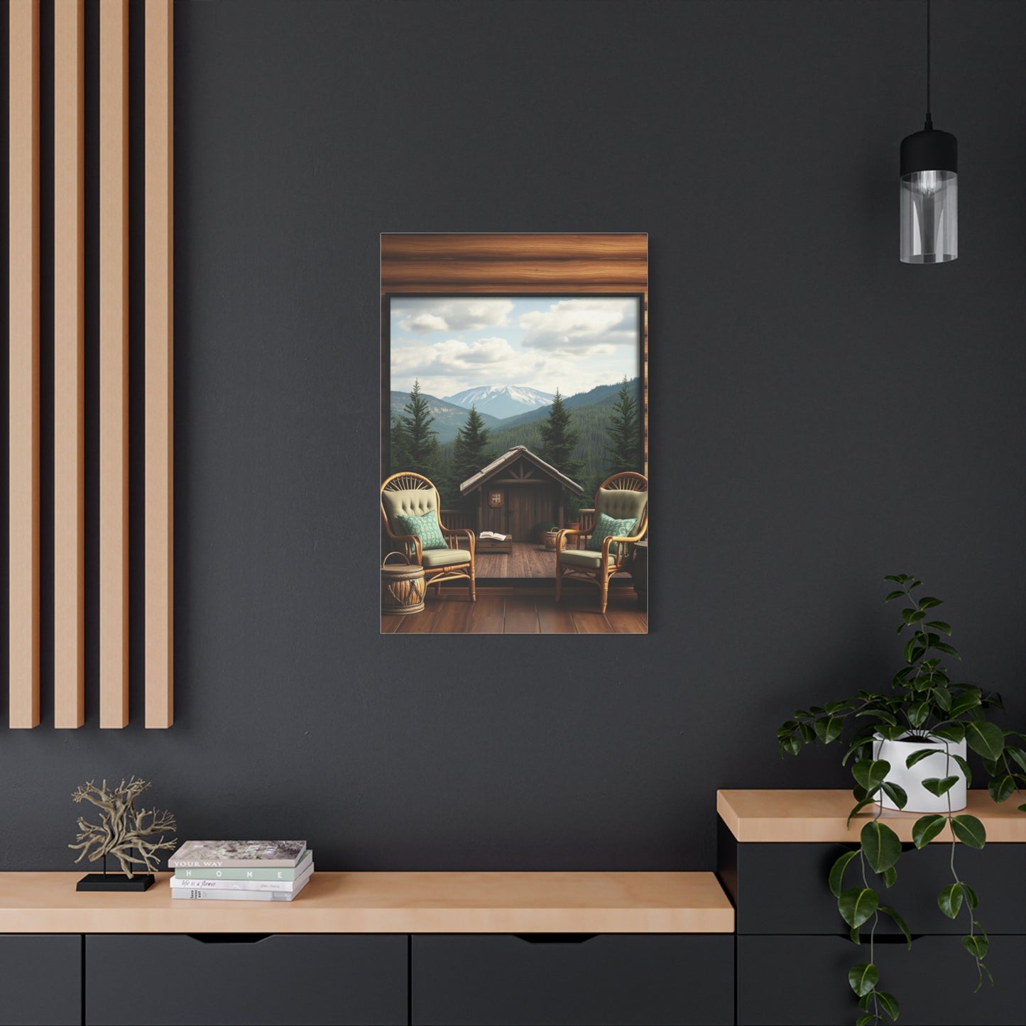 Elite Cabin & Lodge Decor Art Vision Wall Art & Canvas Print