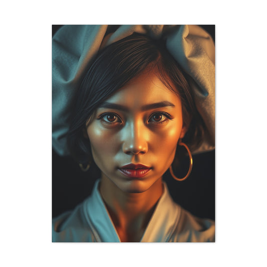 Vision Faceless Portraits Art Art Wall Art & Canvas Print