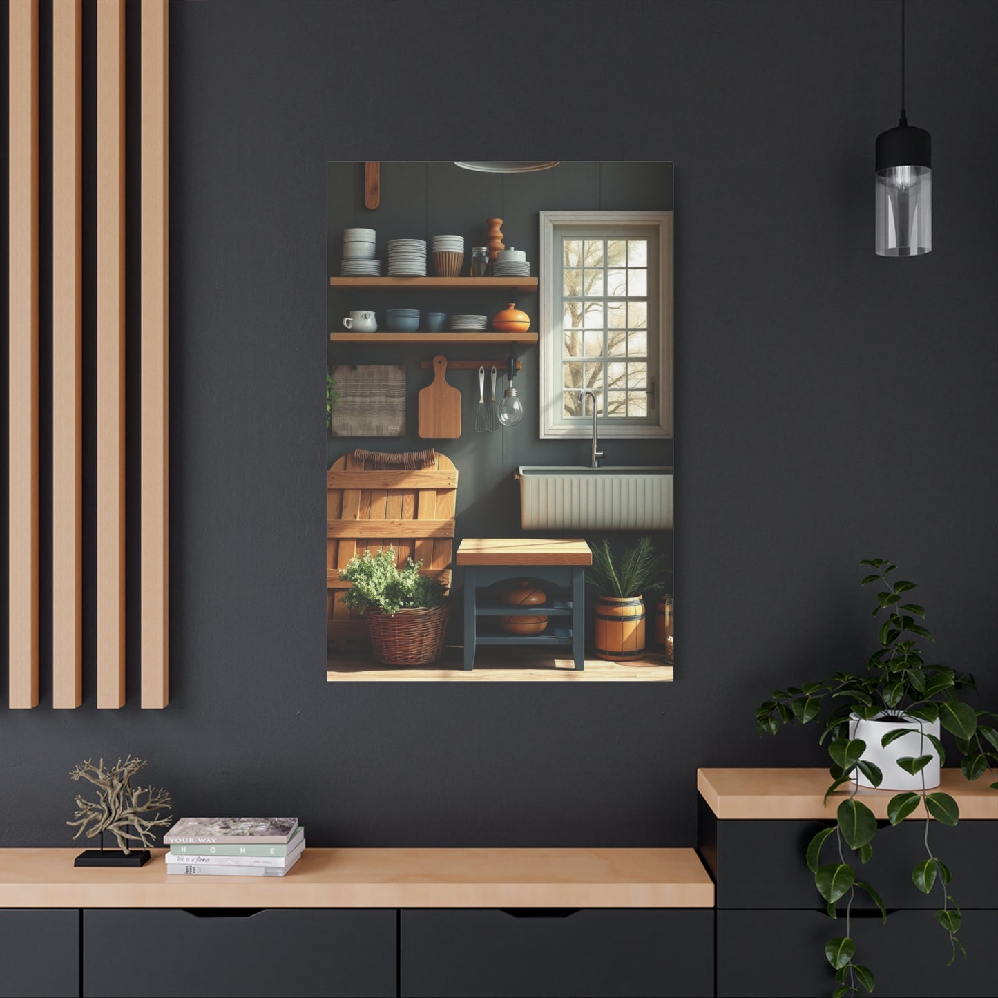 Nostalgic Culinary Tableau Wall Art & Canvas Print