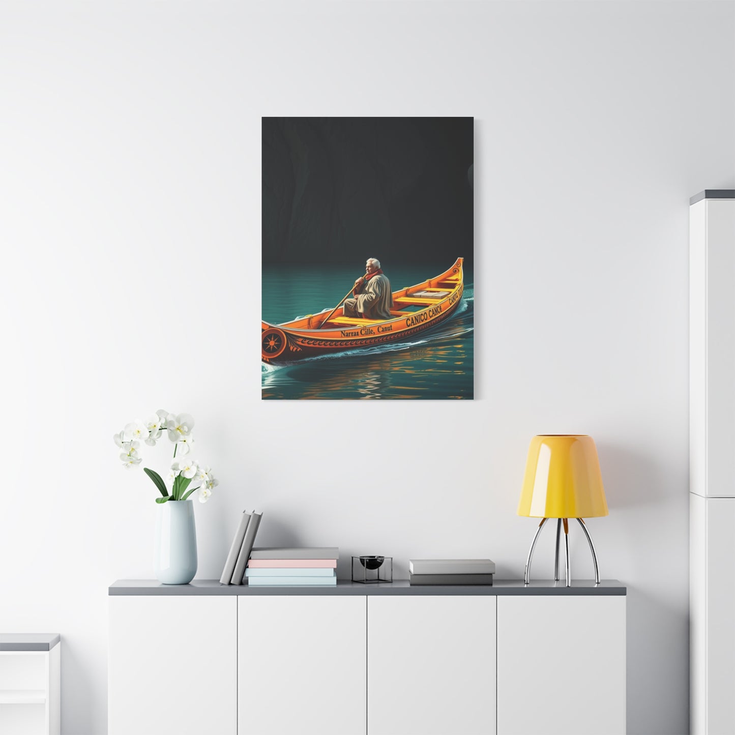 Canoe Art Refined Canvas Wall Art & Canvas Print