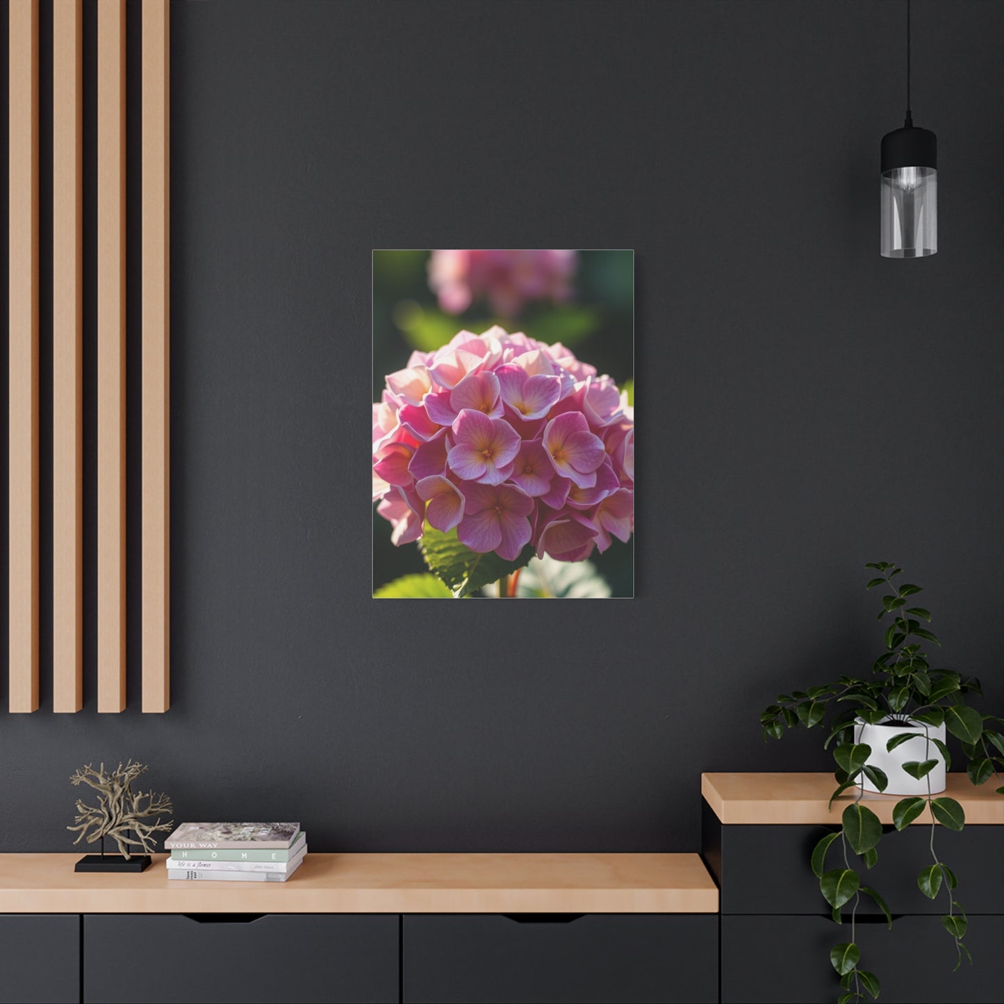Hydrangea Flower Art Luxury Canvas Wall Art & Canvas Print