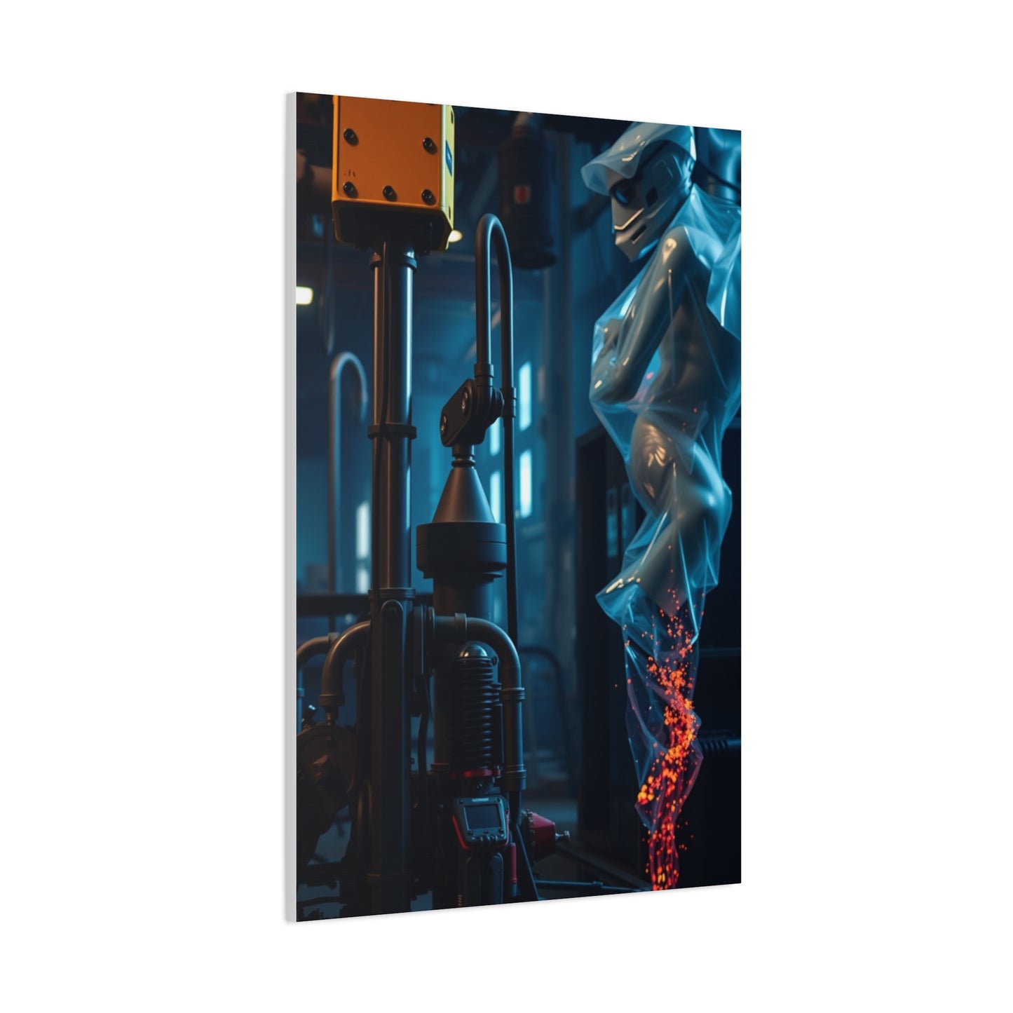 Masterpiece Industrial Art Vision Wall Art & Canvas Print