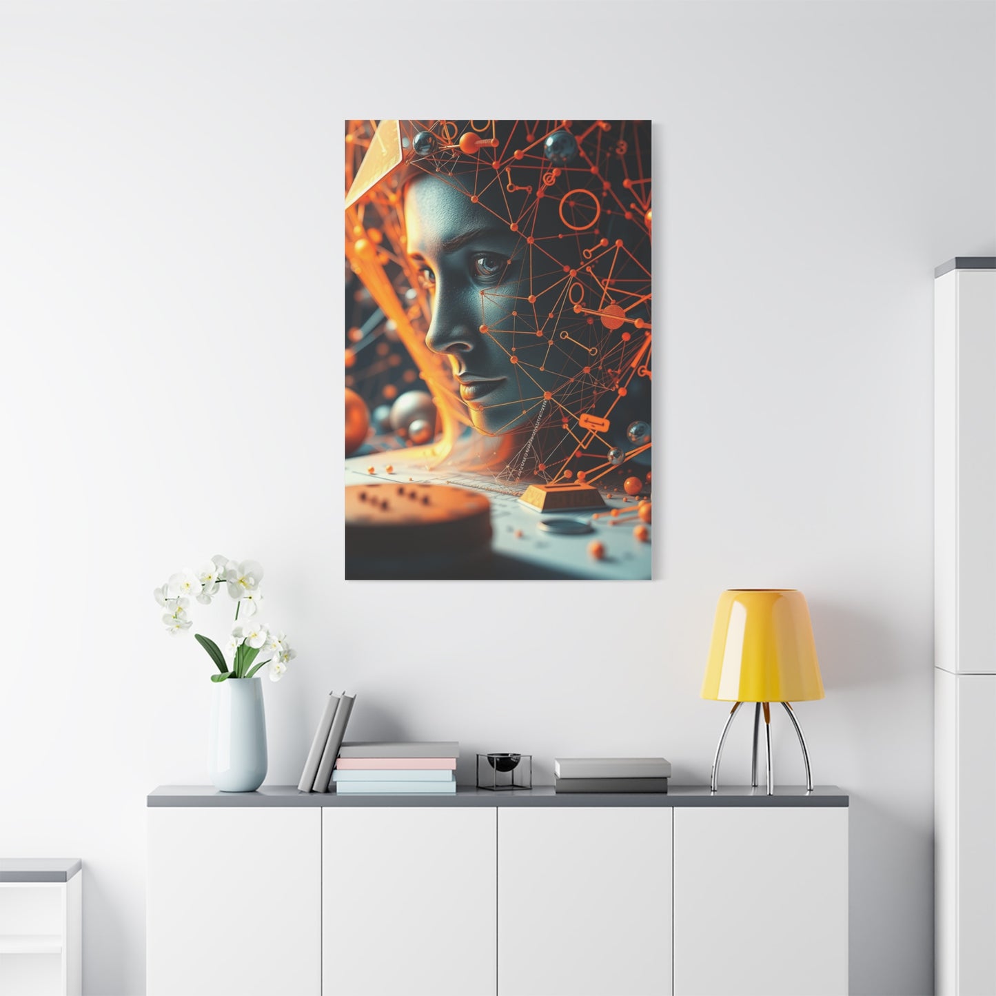 Vision Mathematics Art Art Wall Art & Canvas Print