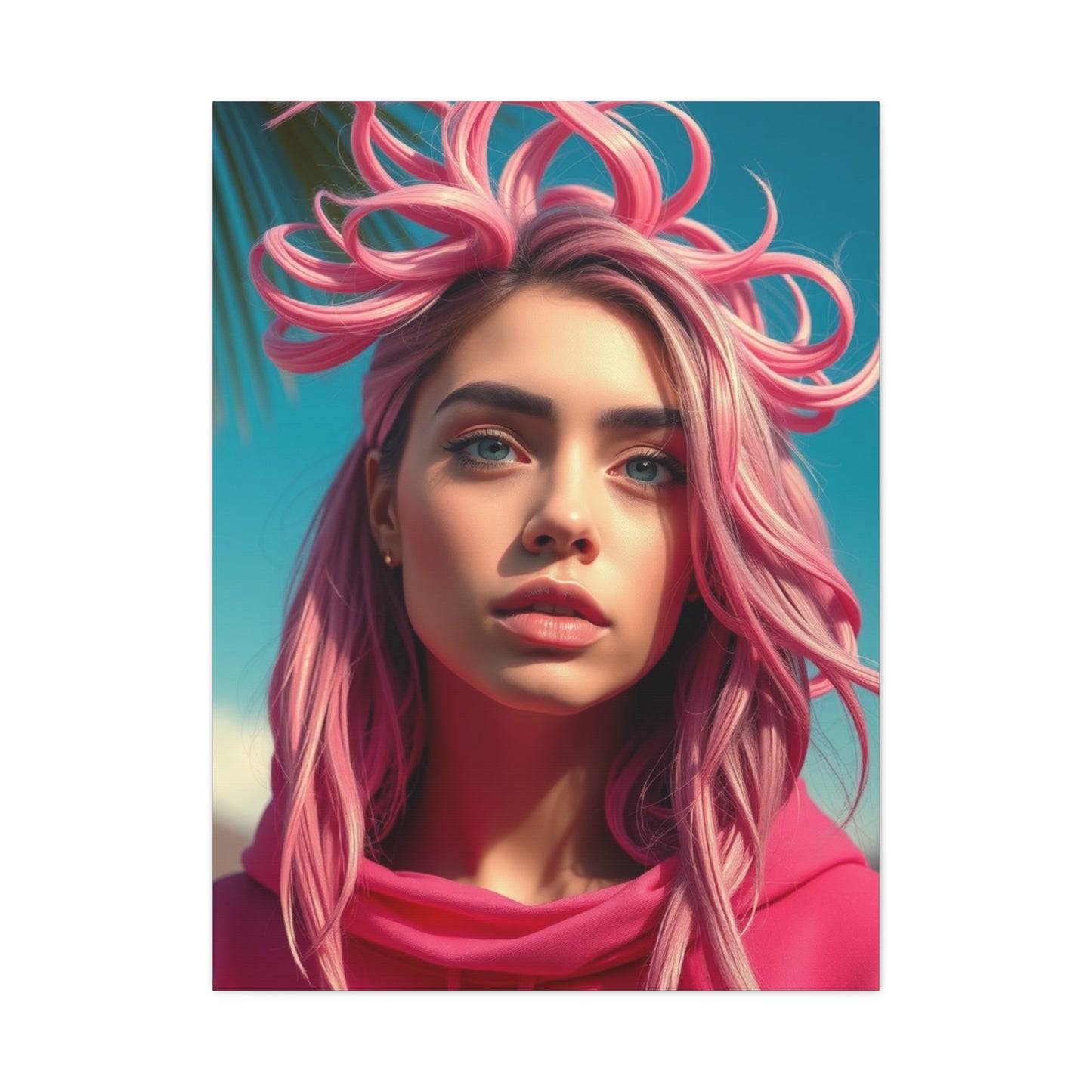 Crimson Serenade Artistry Wall Art & Canvas Print