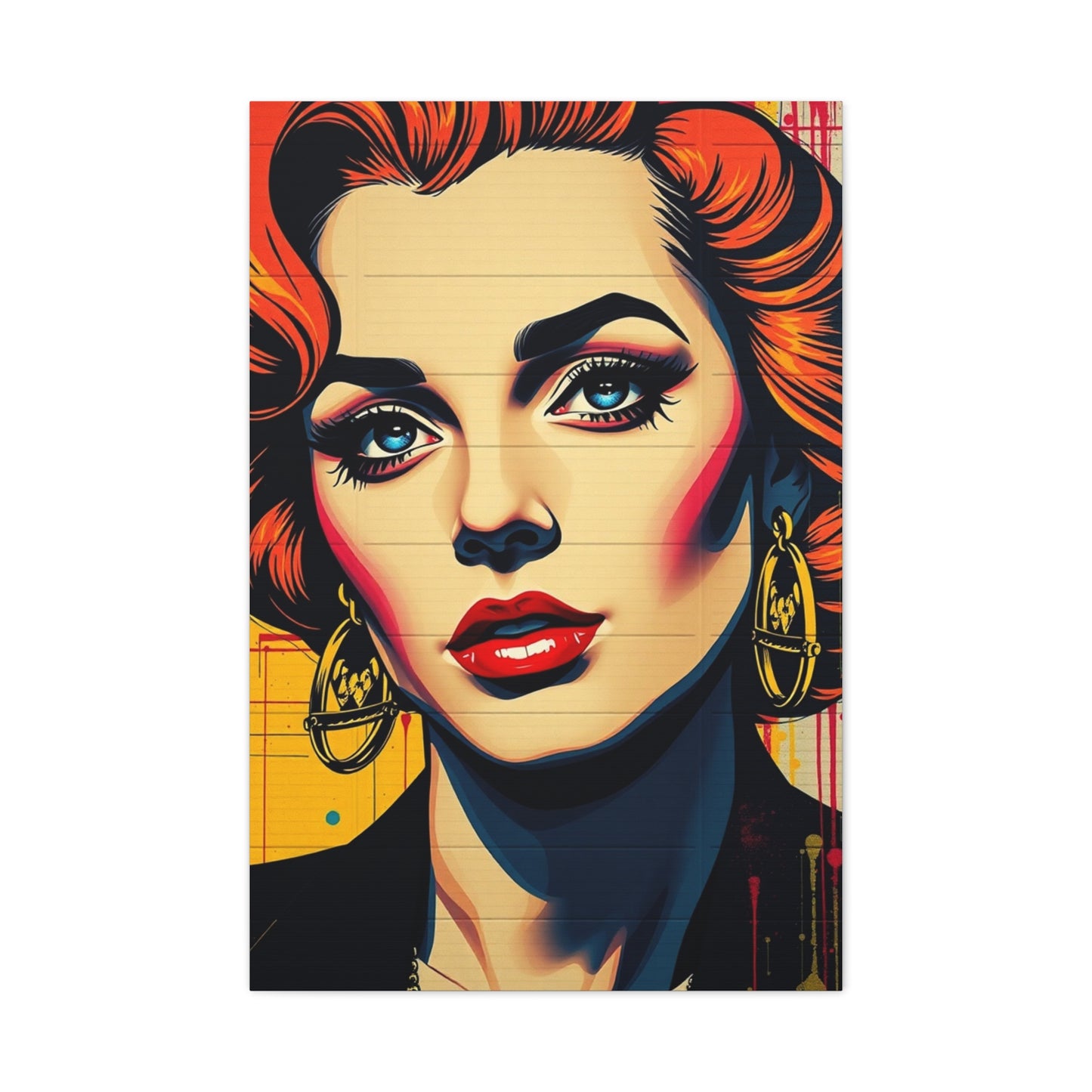 Bold Pop Composition Wall Art & Canvas Print