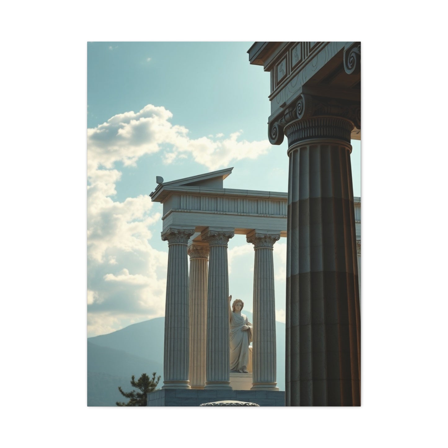 Greek Art Luxury Canvas Wall Art & Canvas Print