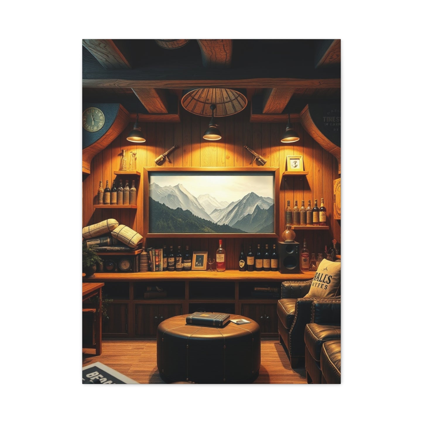 Prestigious Pit Art Wall Art & Canvas Print