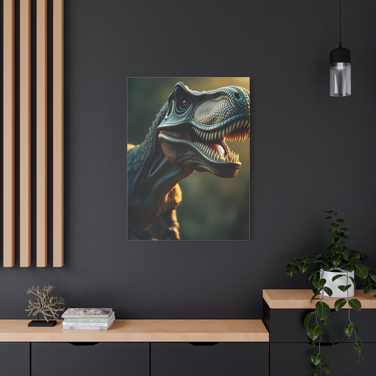 Vision Tyrannosaurus Rex Art Art Wall Art & Canvas Print