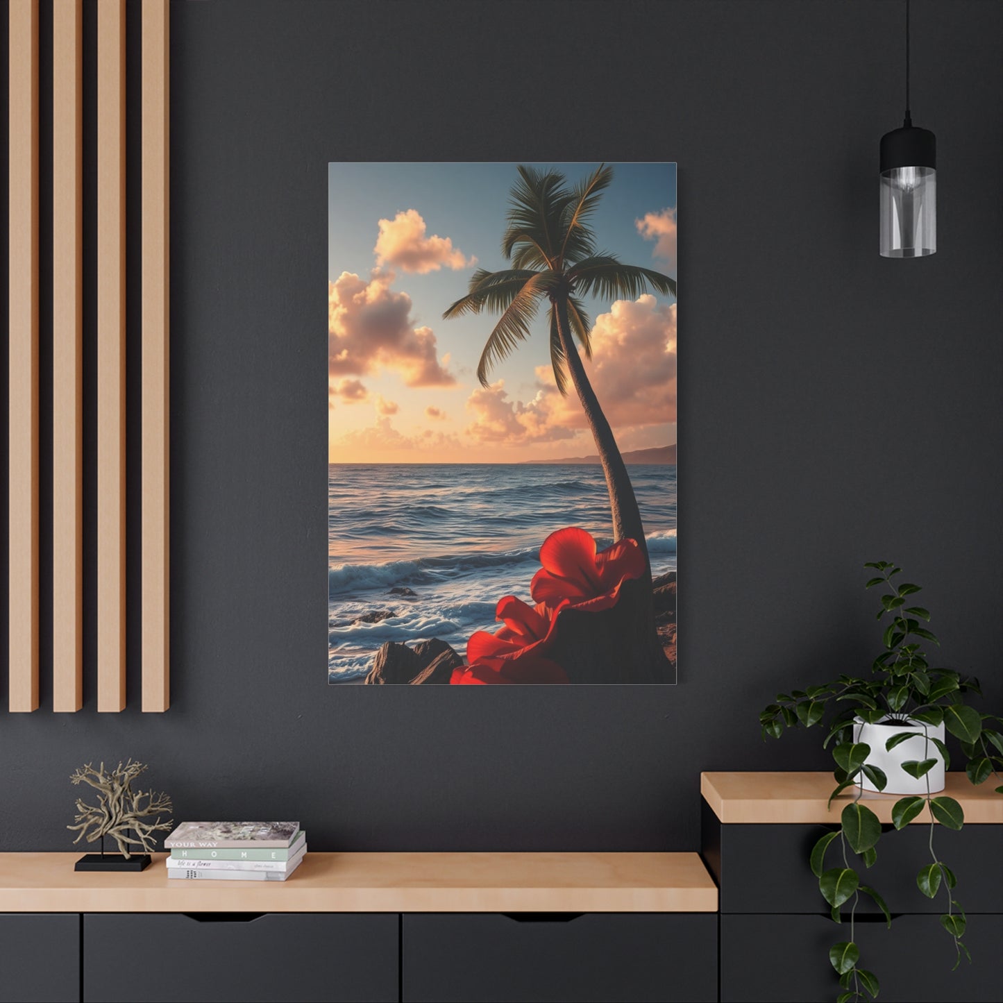 Radiant Sunset Elegance Wall Art & Canvas Print