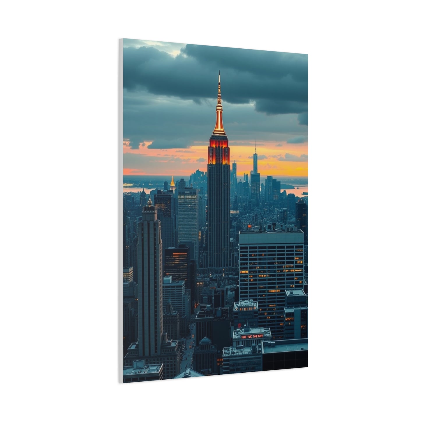 Supreme NYC Skyline Art Collection Wall Art & Canvas Print