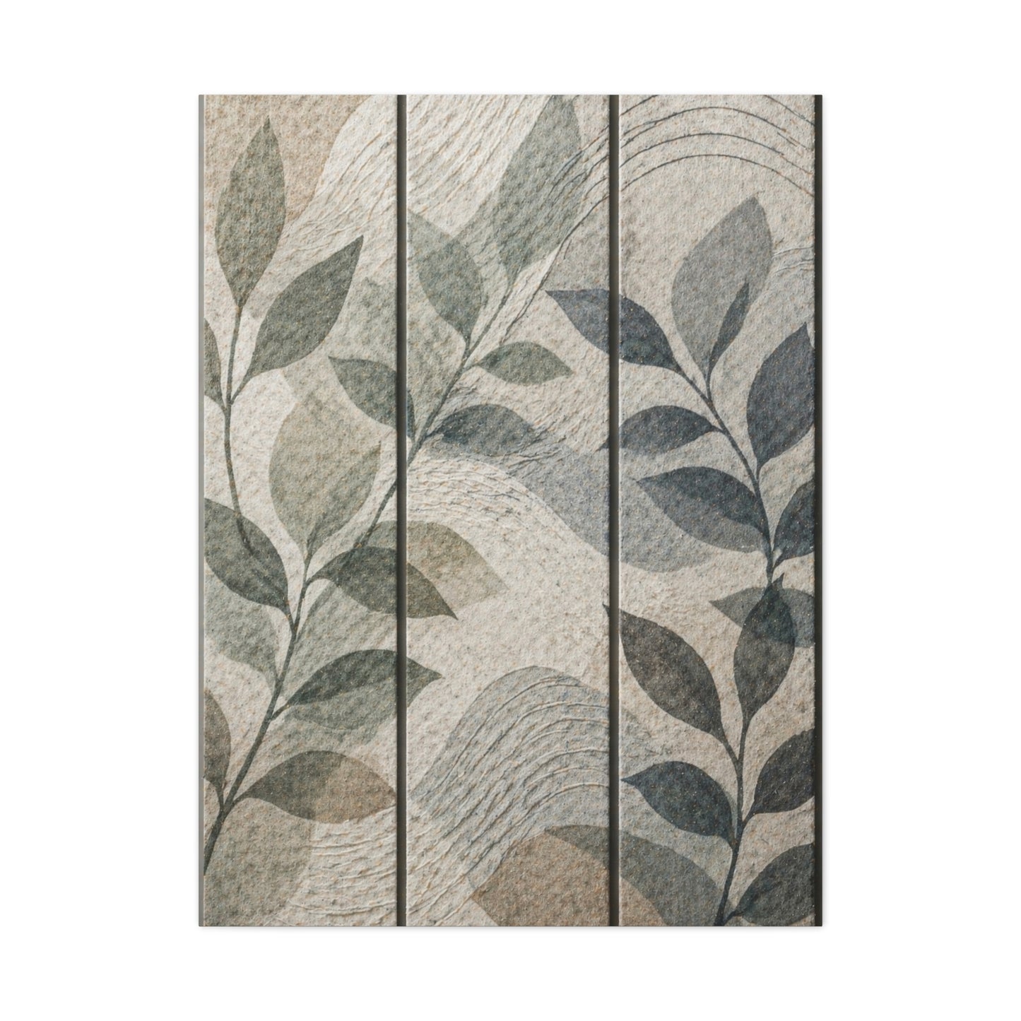Botanical Acoustic Panel Triptych Wall Art & Canvas Print