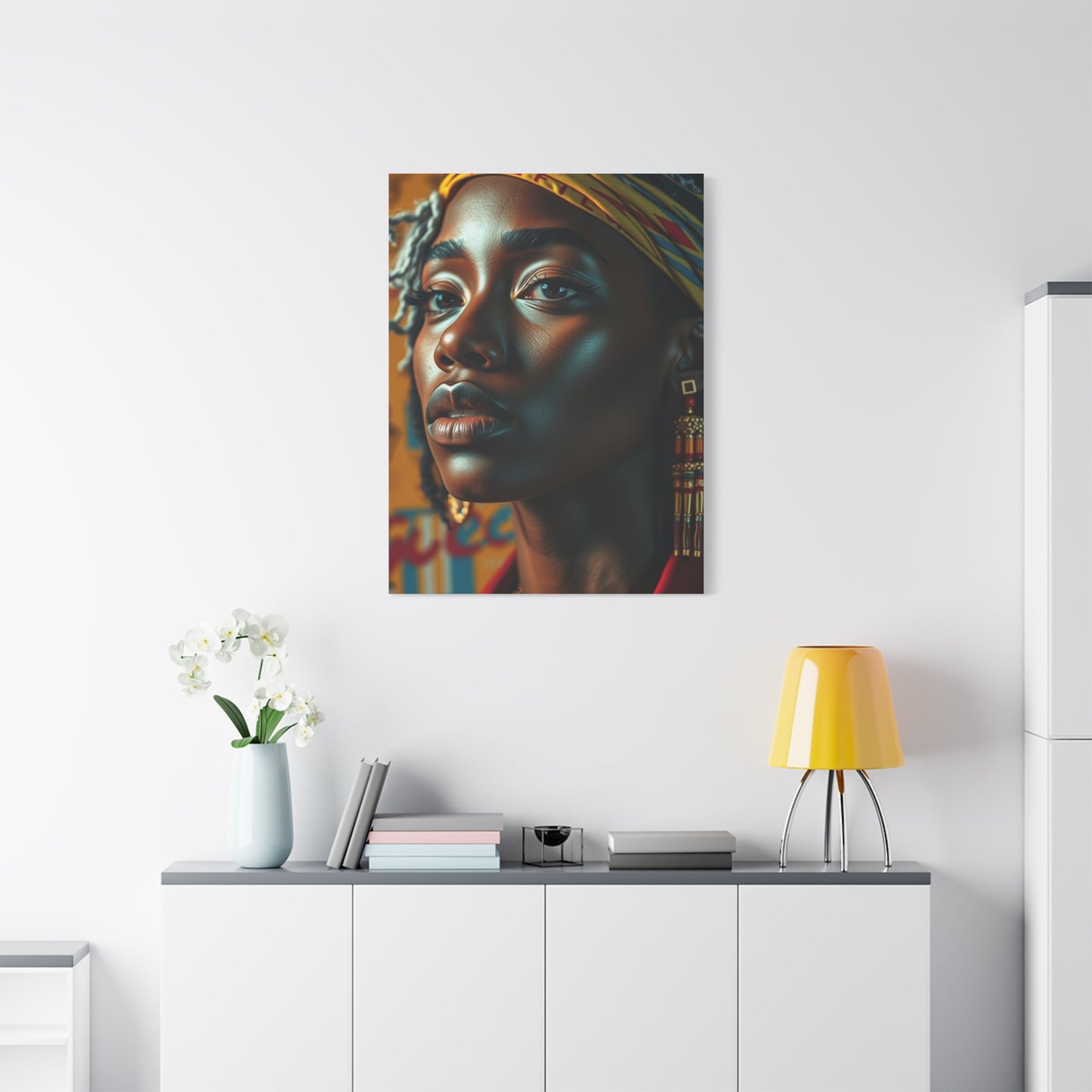 Empress of Basquiats Abstract Realm Wall Art & Canvas Print
