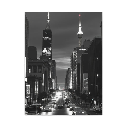 Black & White Cityscapes Art Supreme Gallery Wall Art & Canvas Print