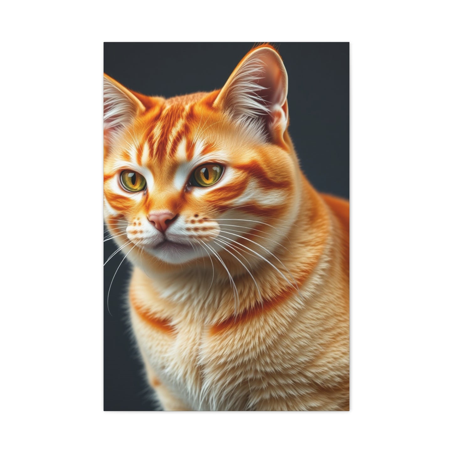 Orange Cat Art Supreme Gallery Wall Art & Canvas Print