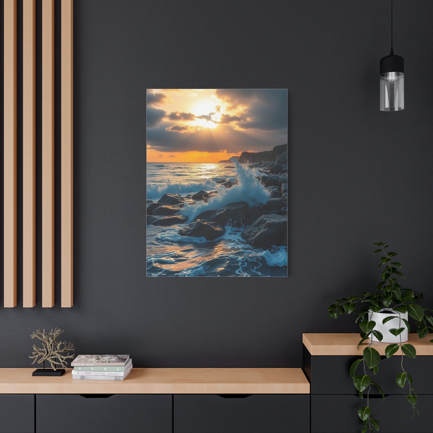 Coastal Whisper Tapestry Wall Art & Canvas Print