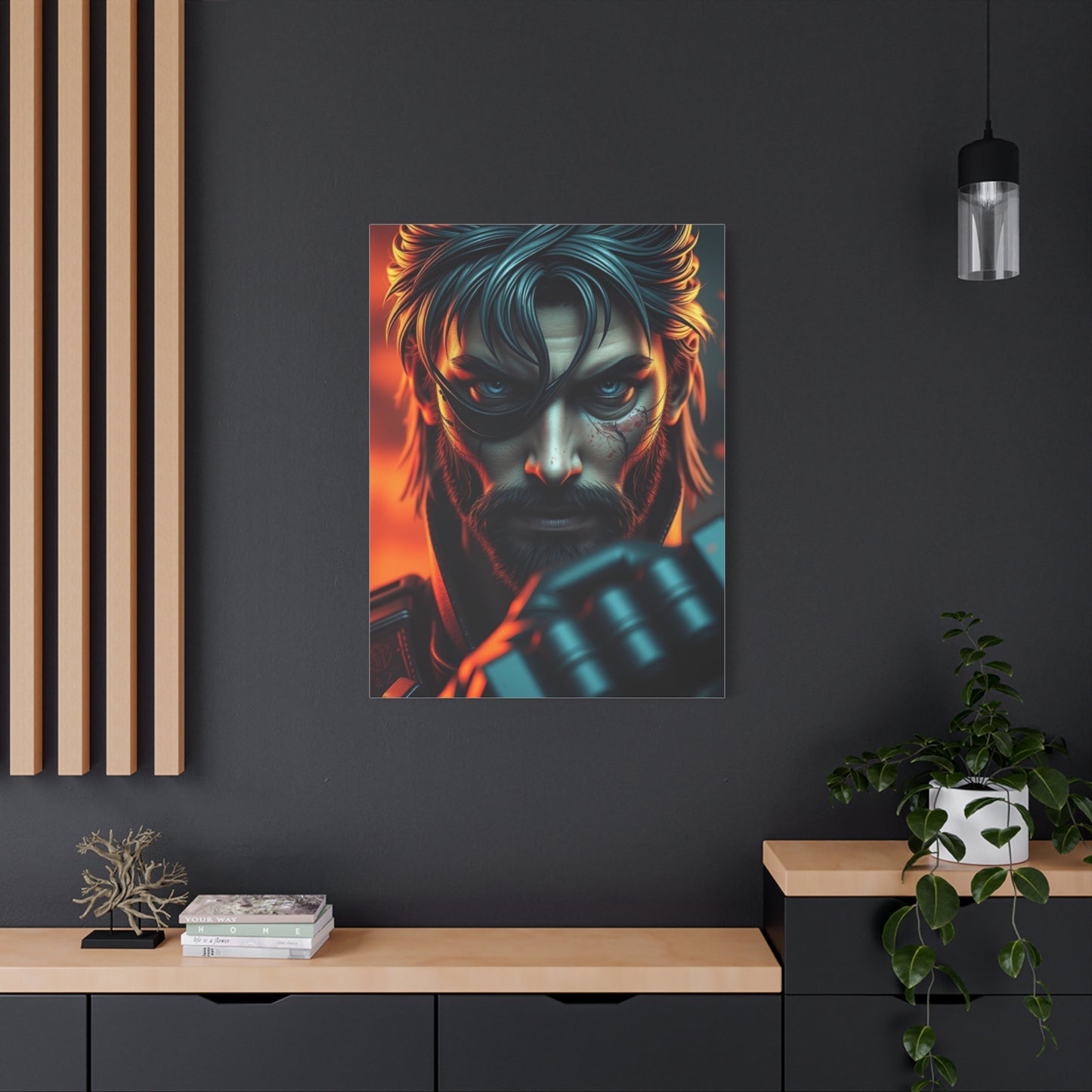 Metal Gear Solid Art Refined Canvas Wall Art & Canvas Print