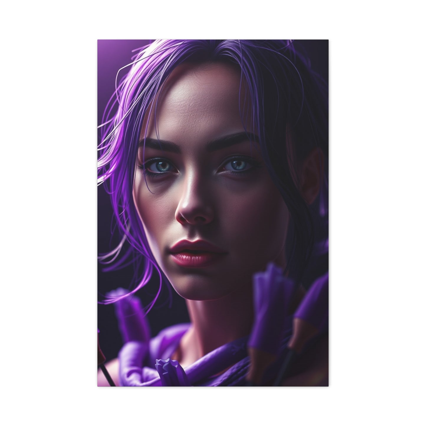 Majestic Amethyst Canvas Wall Art & Canvas Print