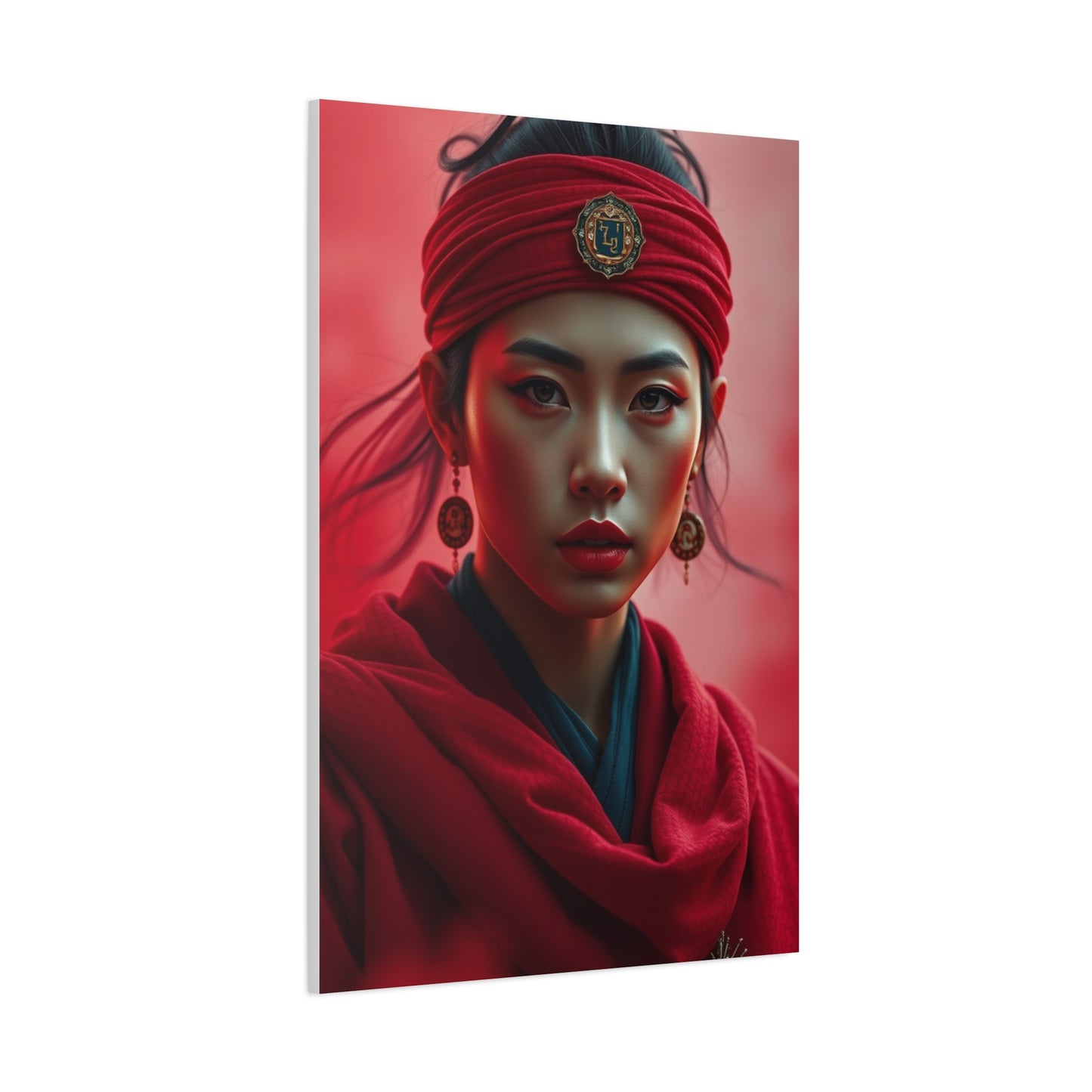 Roseate Allure Painting Wall Art & Canvas Print