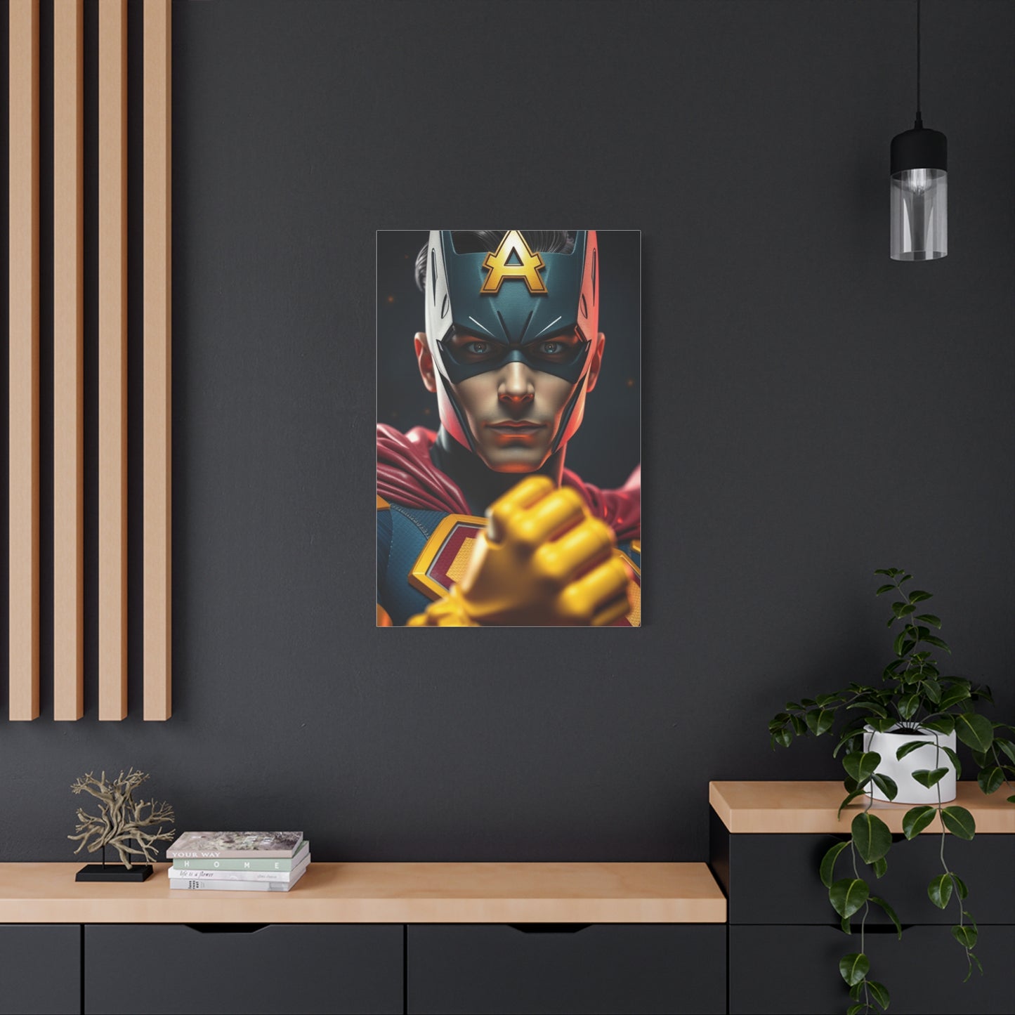 Superhero Art Supreme Gallery Wall Art & Canvas Print