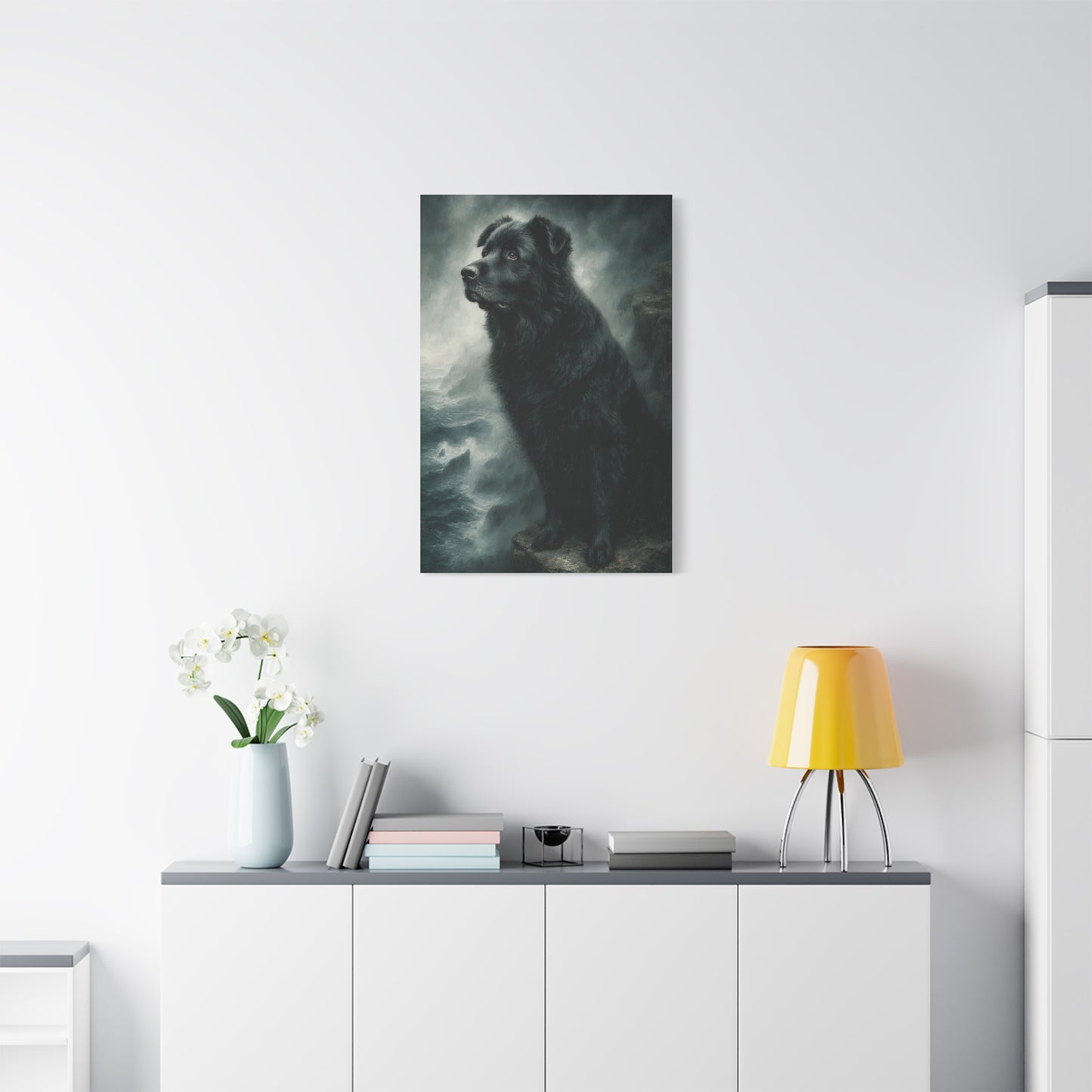 Newfoundland Storm Coast Guardian Wall Art & Canvas Print