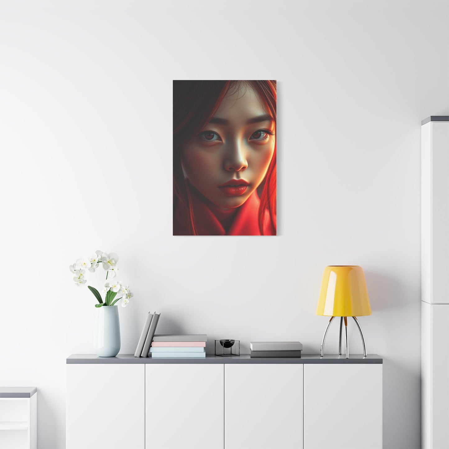Ruby Brilliance Masterpiece Wall Art & Canvas Print