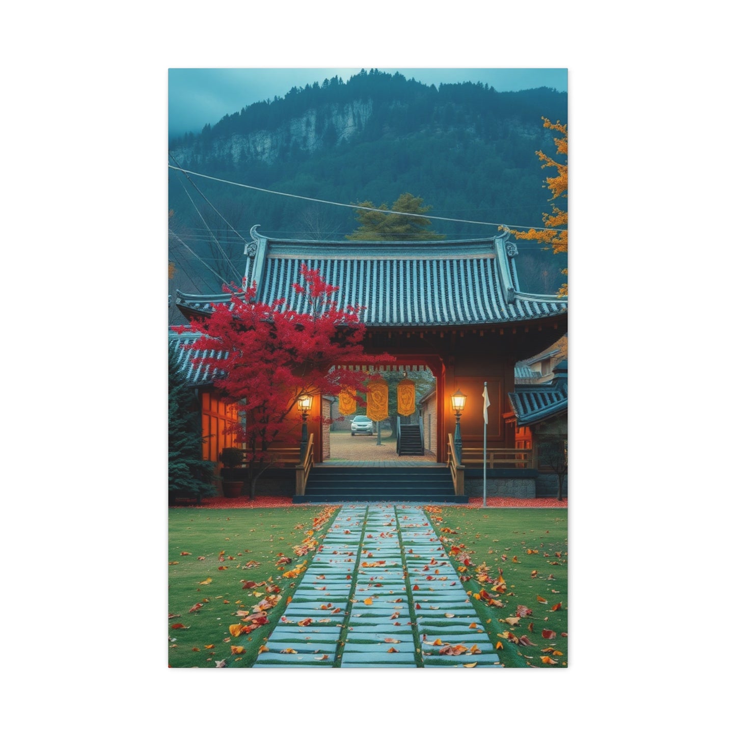 Seasonal Elegance Canvas