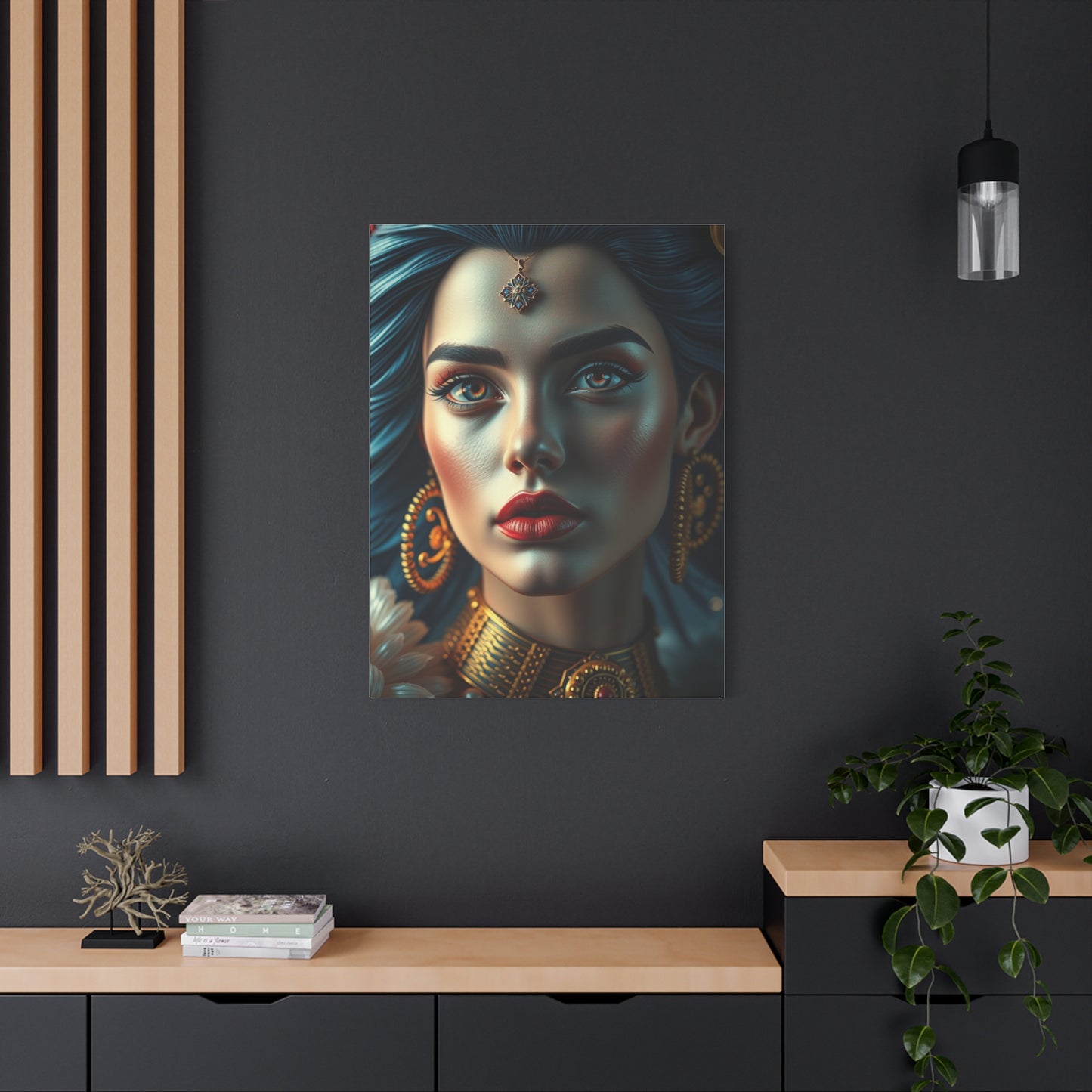 Ornate Vibrance Tapestry Wall Art & Canvas Print