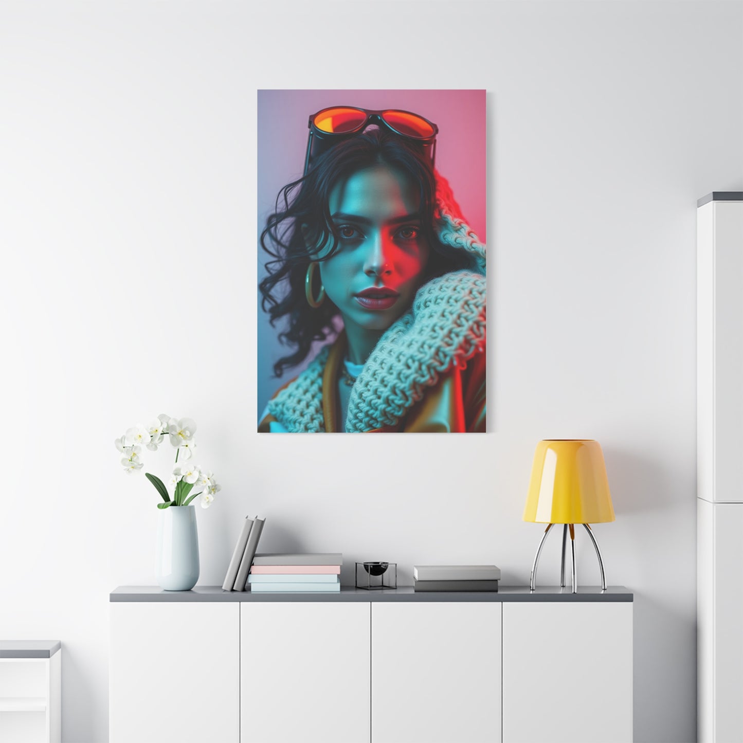 Supreme 70’s Aesthetic Art Collection Wall Art & Canvas Print