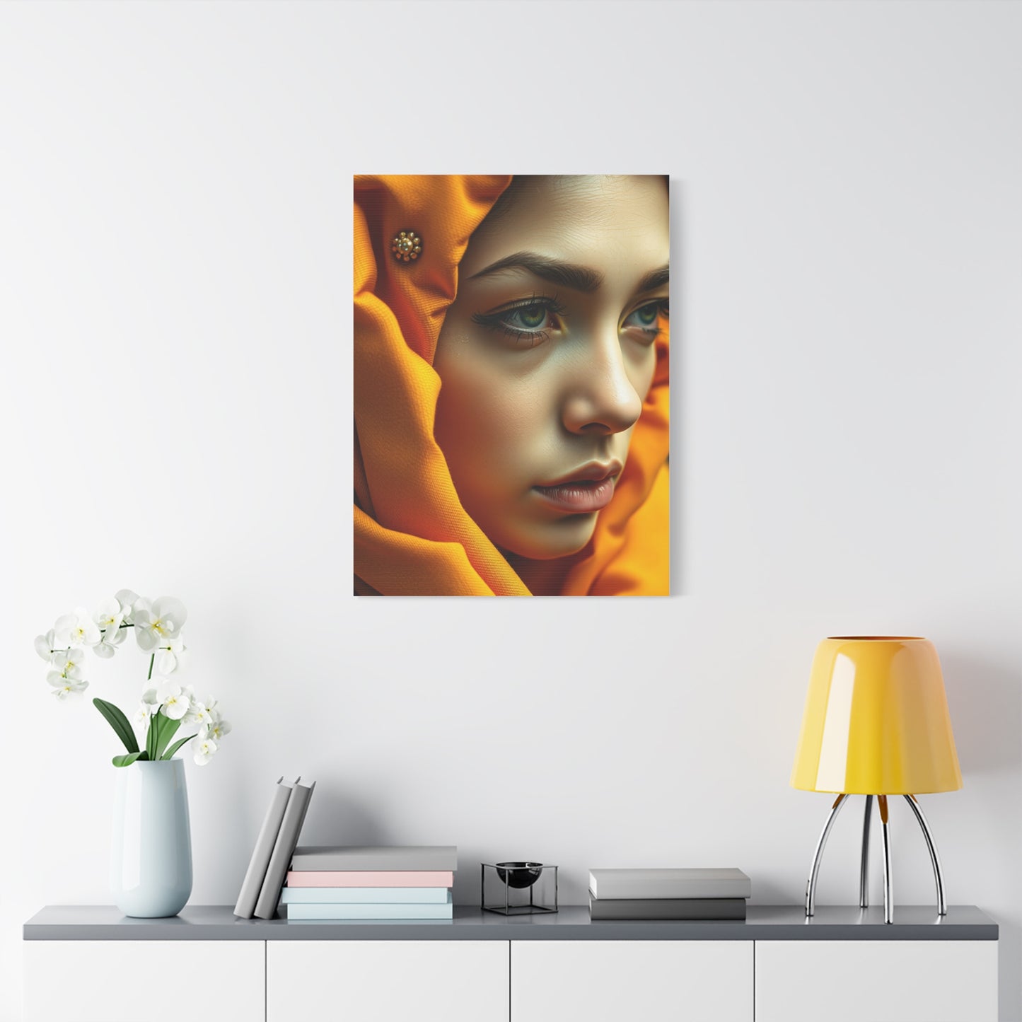 Amber Luminescence Masterpiece Wall Art & Canvas Print