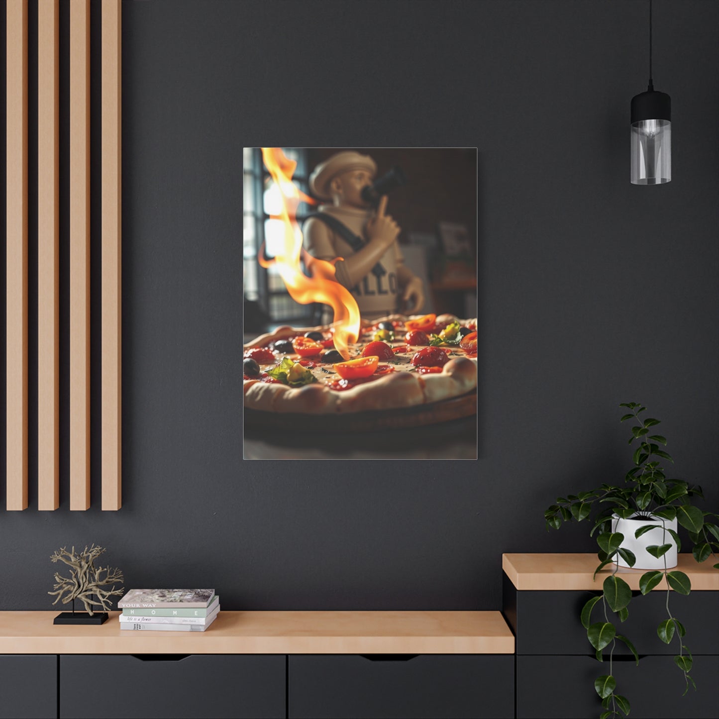 Vision Pizza Art Art Wall Art & Canvas Print