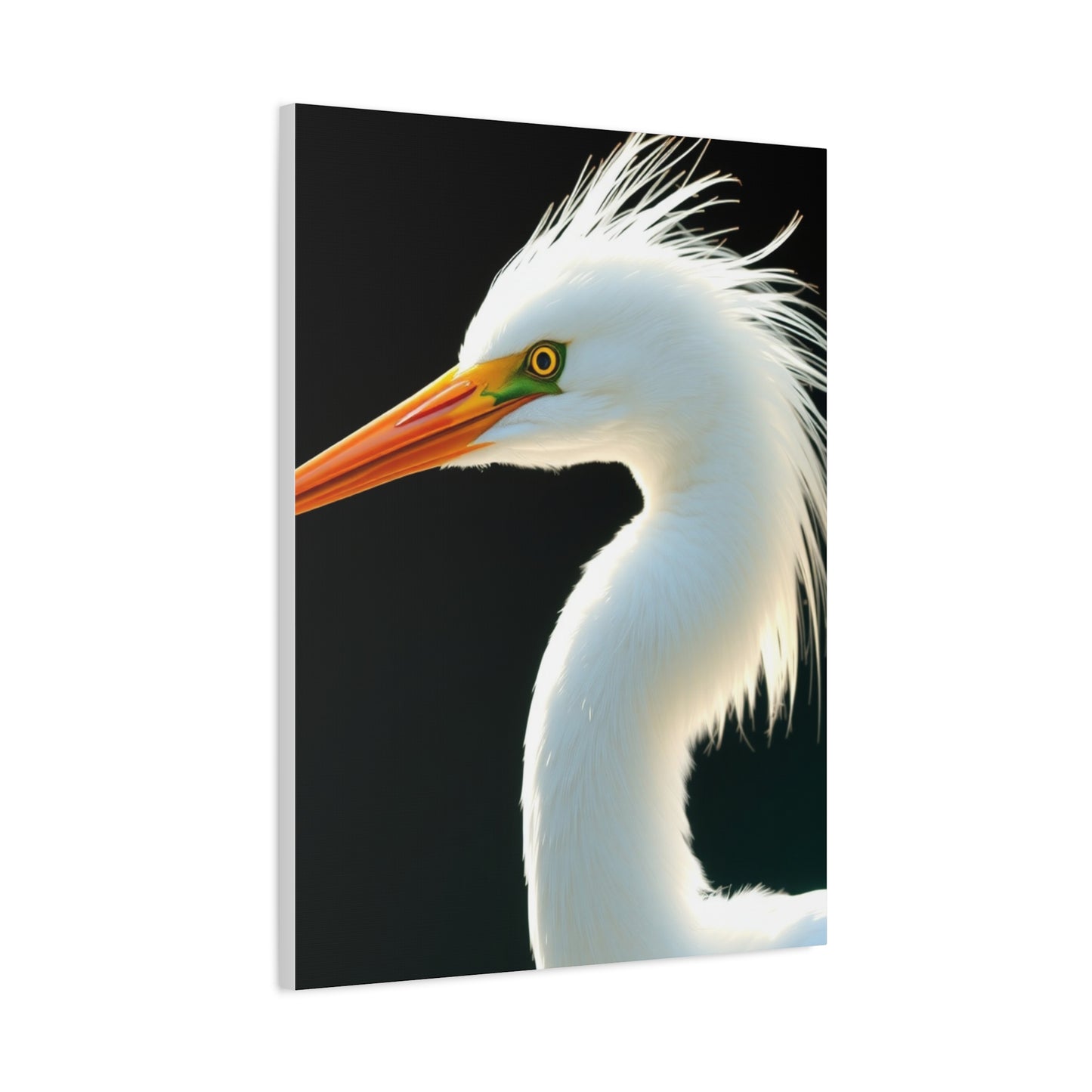 Masterpiece Egret Art Vision Wall Art & Canvas Print