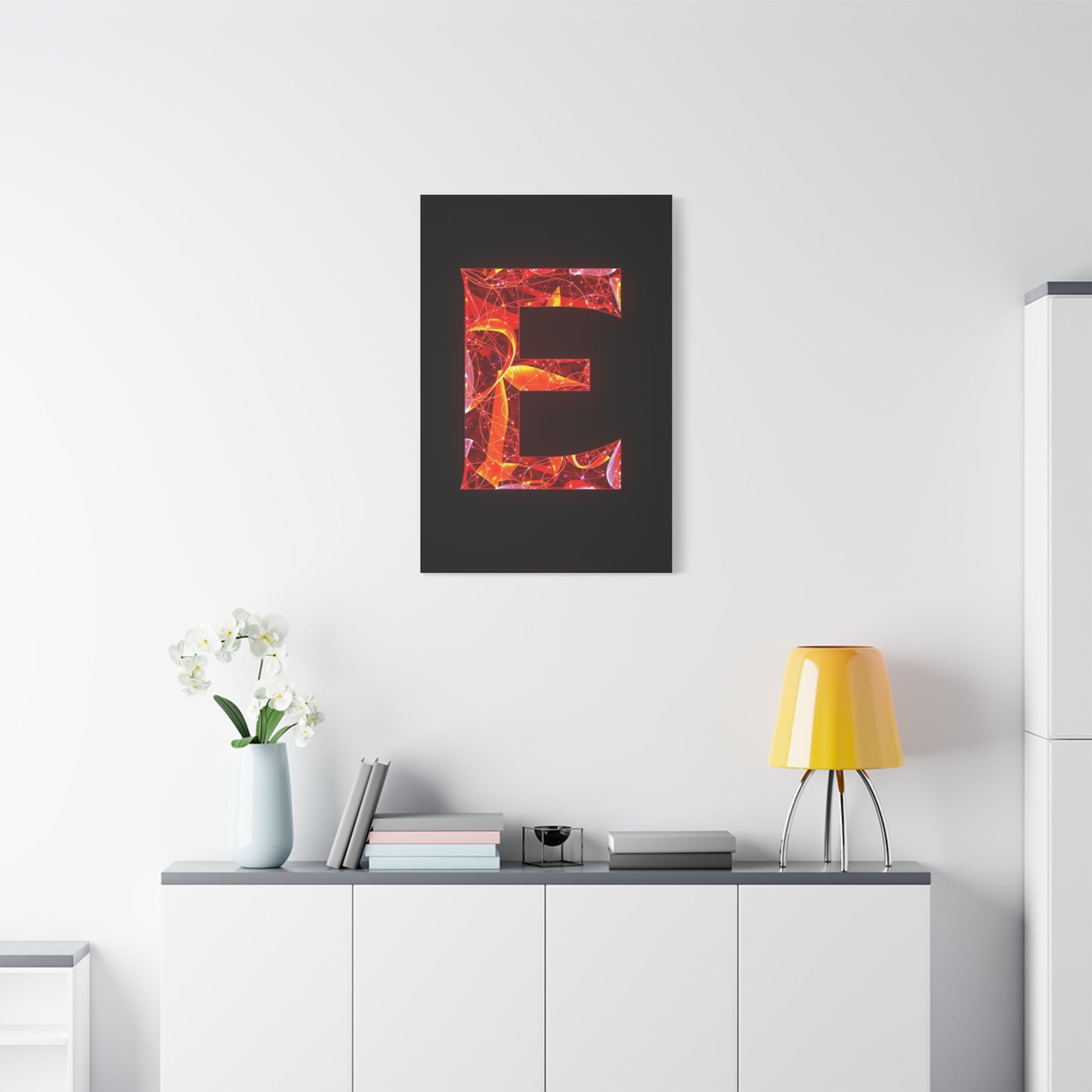 Elite The Letter E - Art Vision Wall Art & Canvas Print