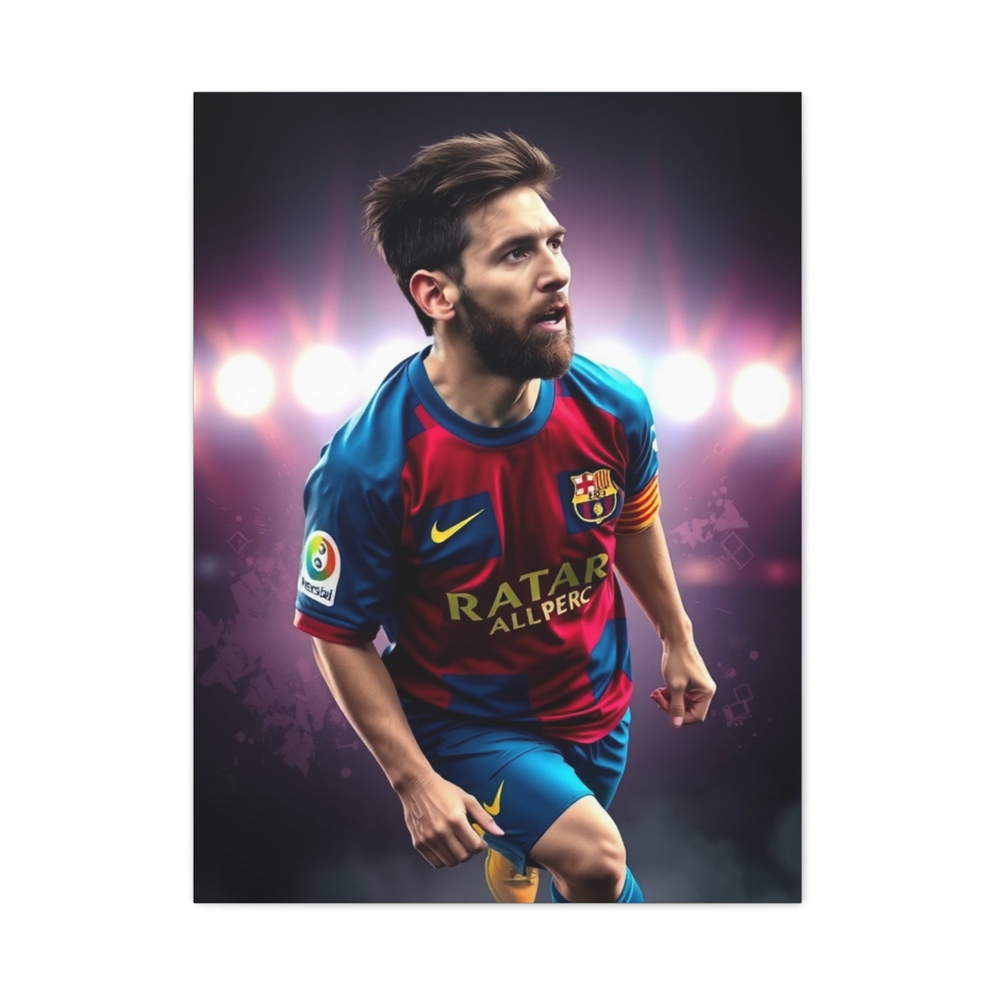 Timeless Messi: Art on Canvas Wall Art & Canvas Print