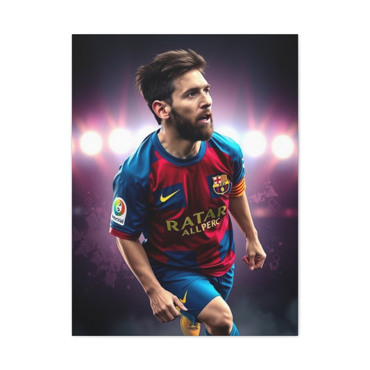 Timeless Messi: Art on Canvas Wall Art & Canvas Print