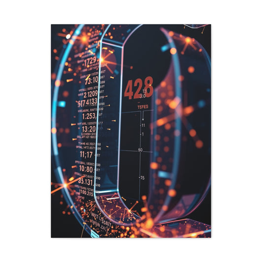Numbers Art Luxury Canvas Wall Art & Canvas Print