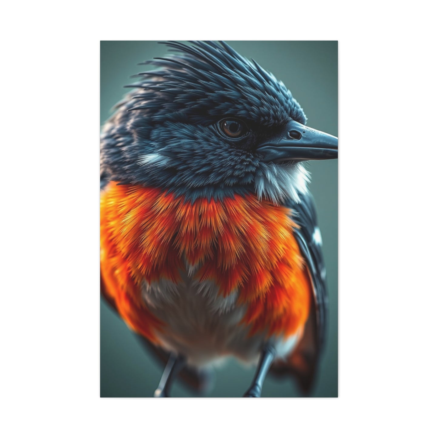 Plumed Elegance Artistry Wall Art & Canvas Print