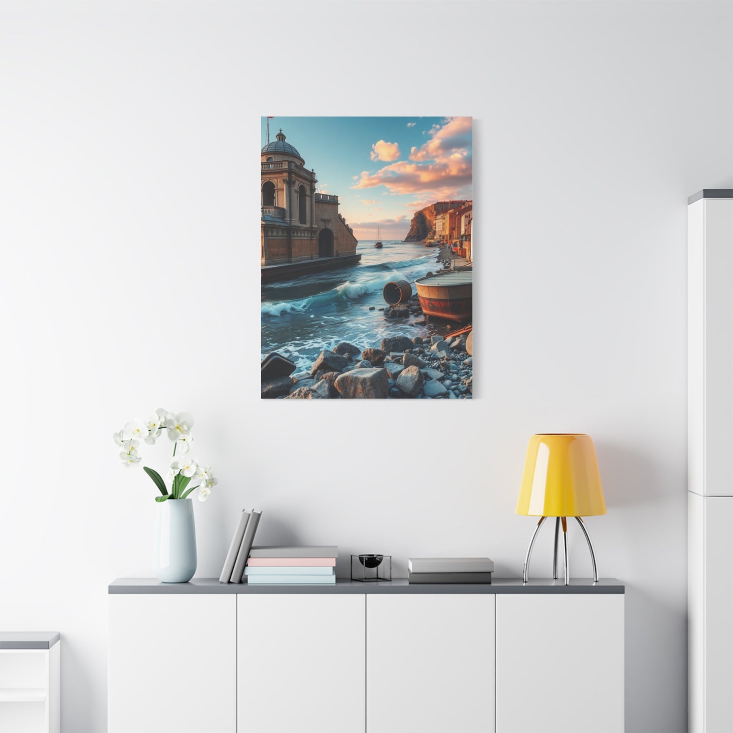 Oceanic Elegance Canvas Wall Art & Canvas Print