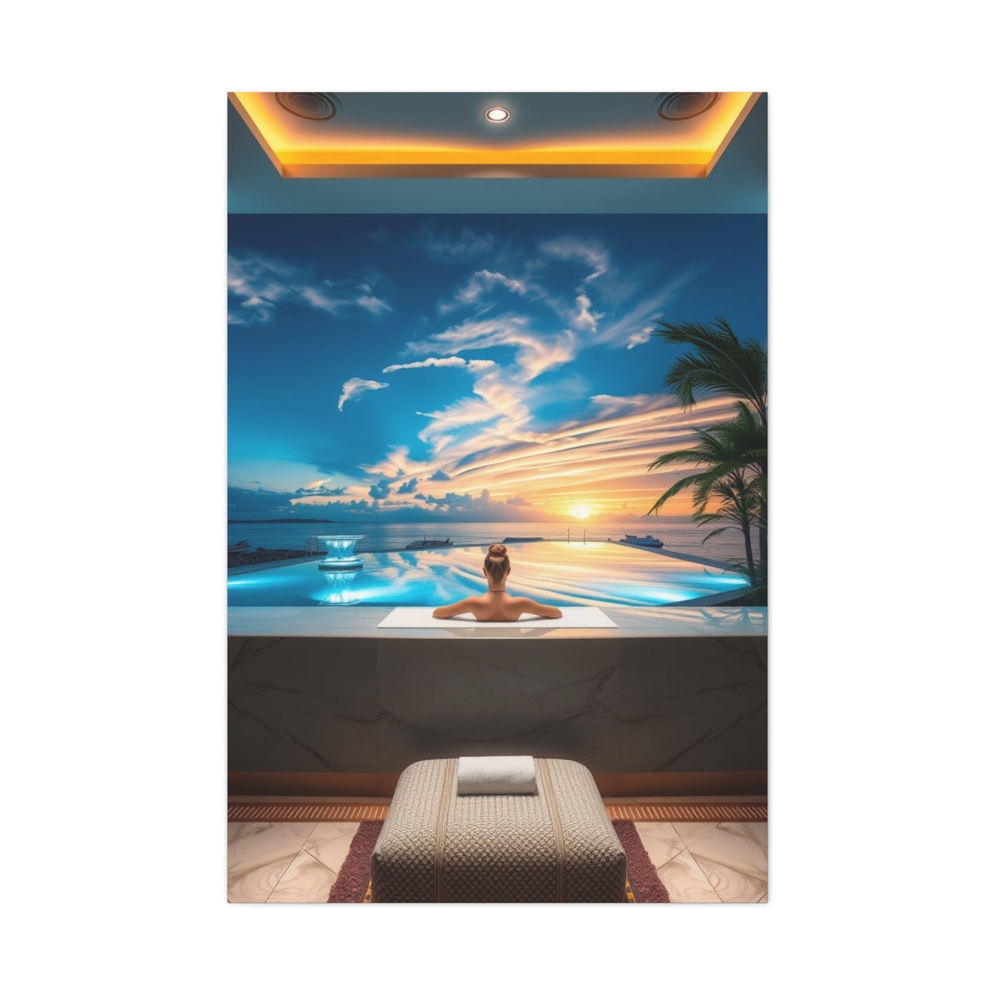 Masterpiece Spa and Resort Art Vision Wall Art & Canvas Print