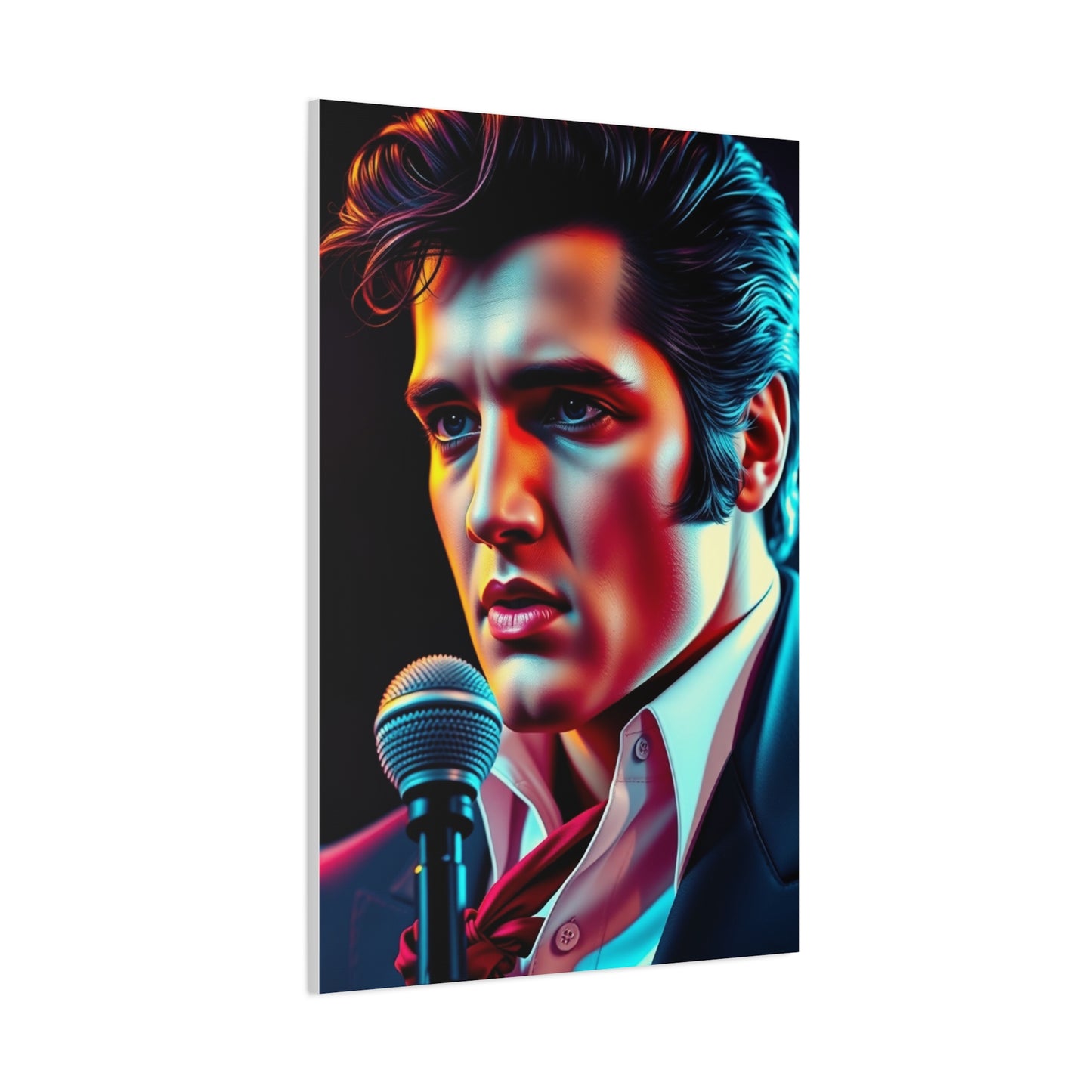Vision Elvis Presley Art Art Wall Art & Canvas Print