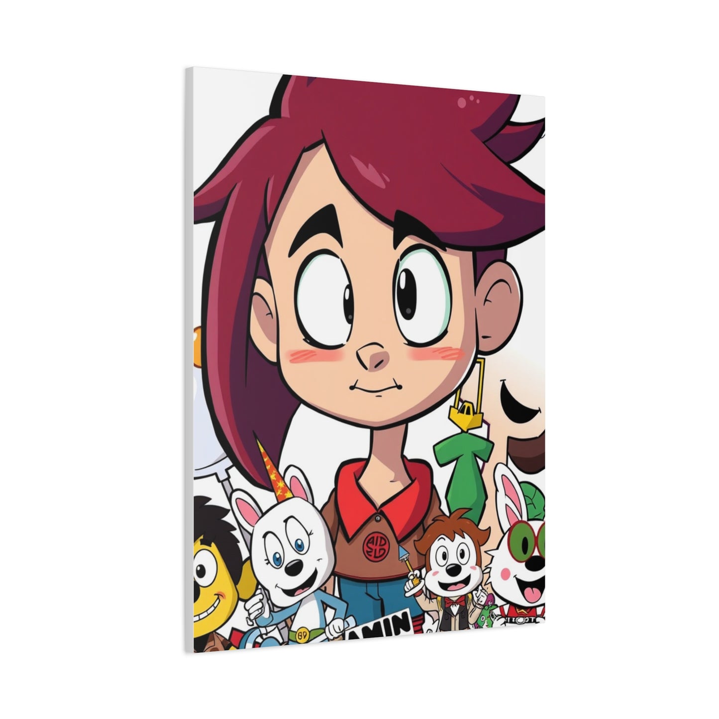 Refined Sketch Collage Wall Art & Canvas Print