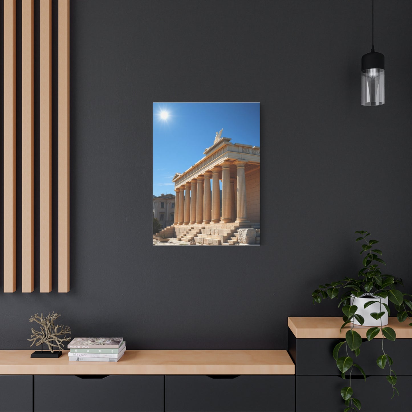 Hellenic Elegance Canvas Wall Art & Canvas Print