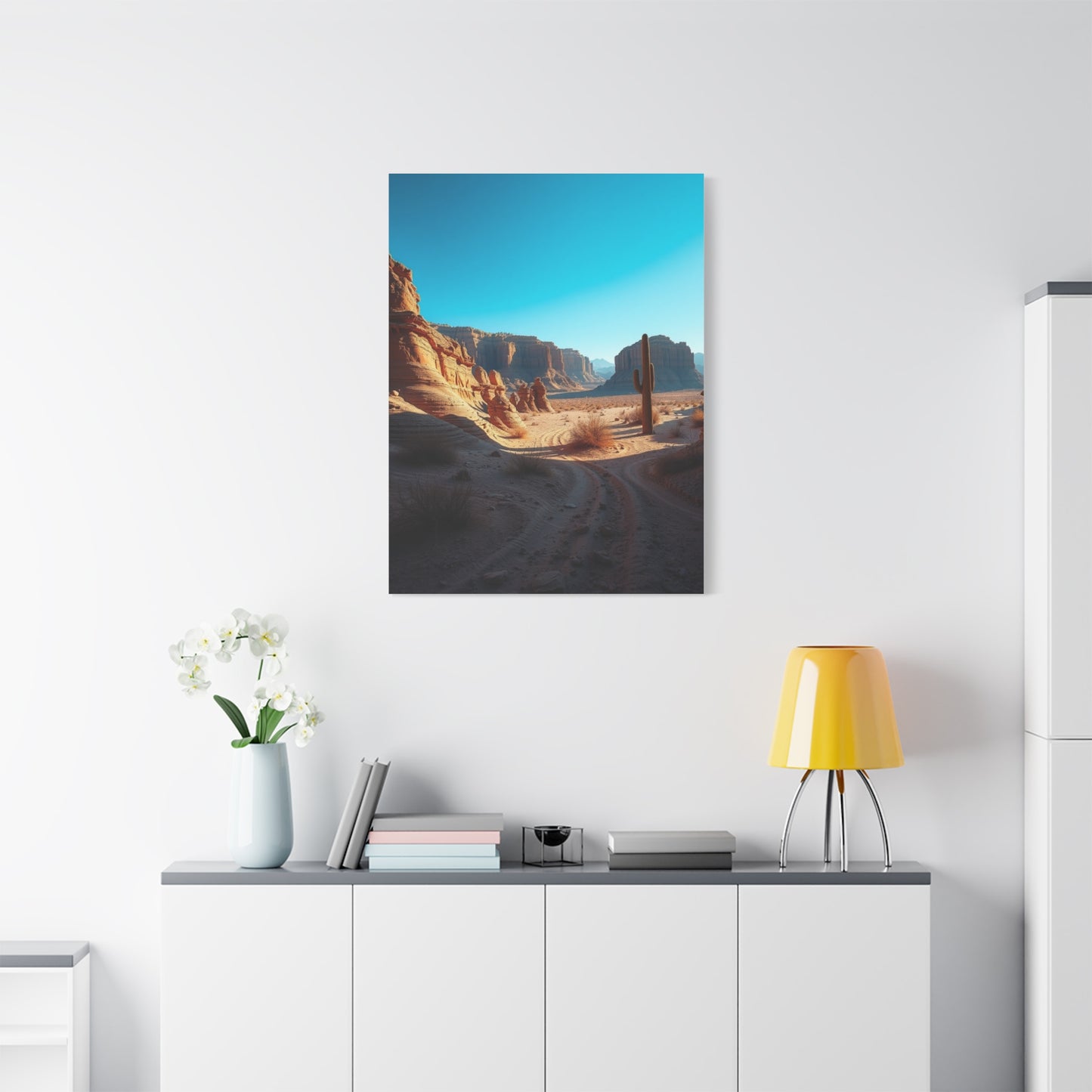 Sienna Horizon Painting Wall Art & Canvas Print