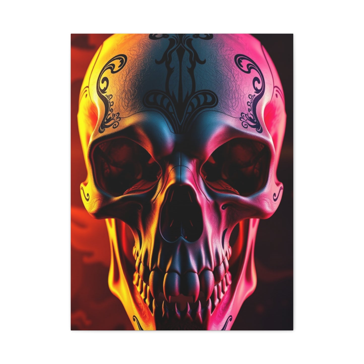 Noble Skull Reverie Wall Art & Canvas Print