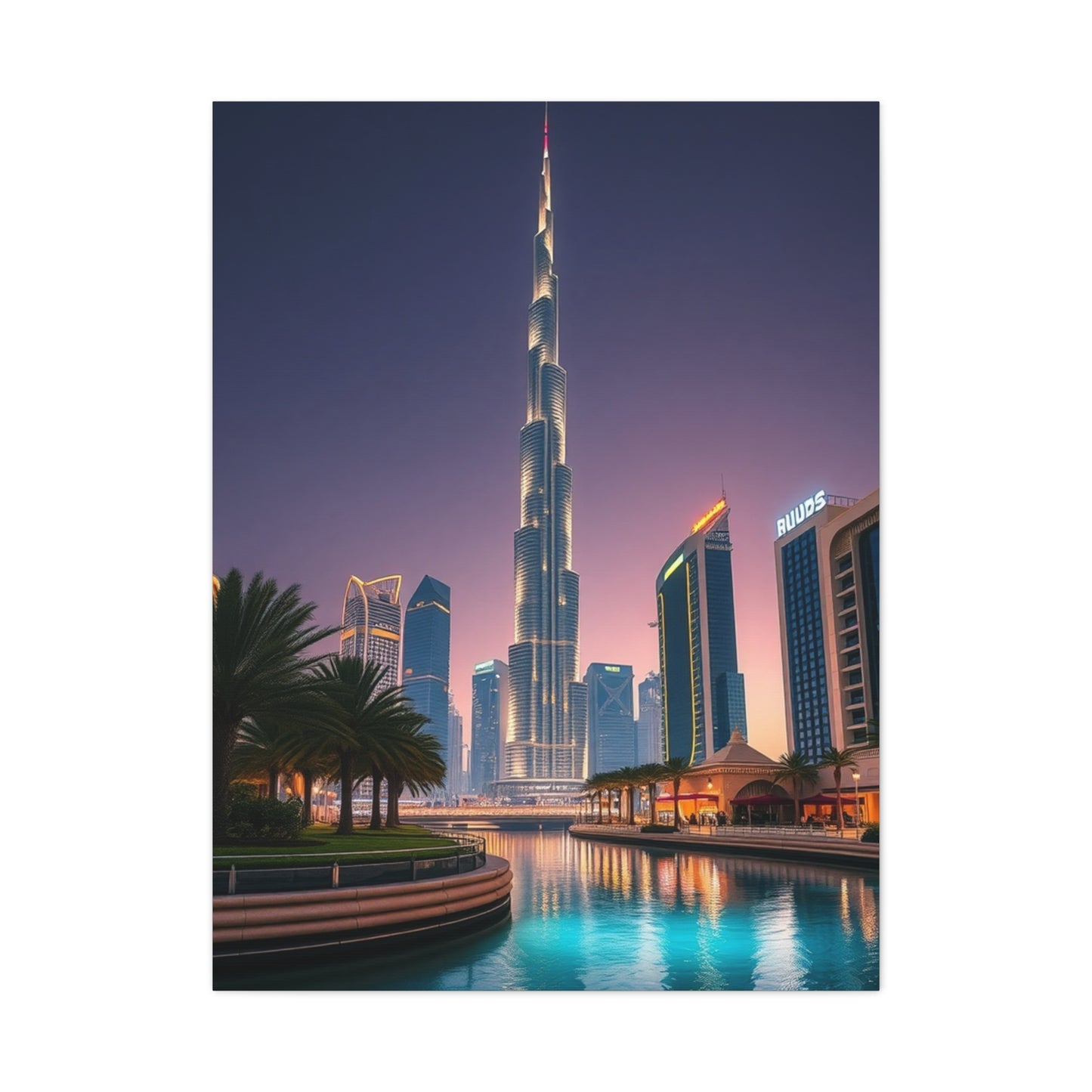 Dubai Art Refined Canvas Wall Art & Canvas Print