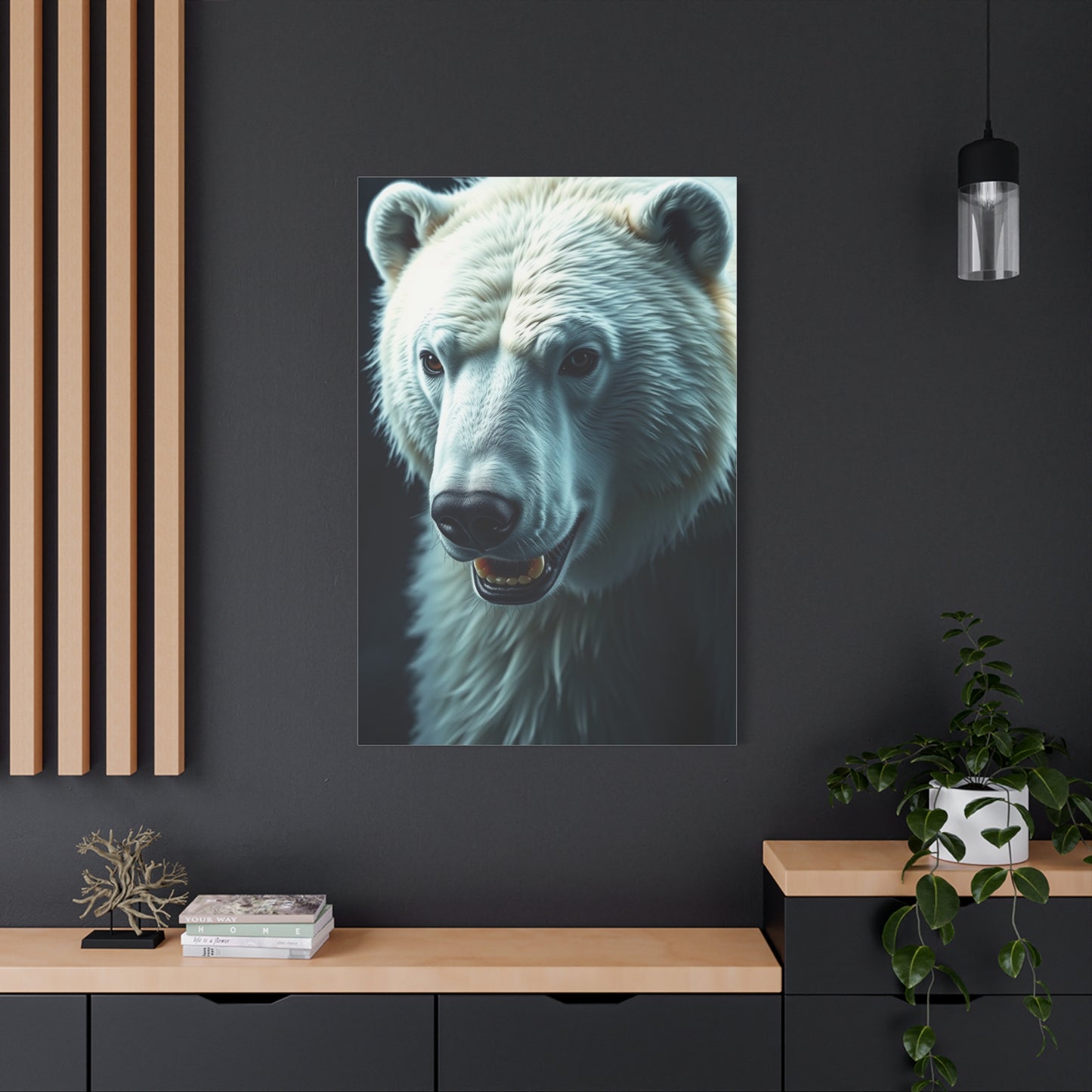 Masterpiece Polar Bear Art Vision Wall Art & Canvas Print