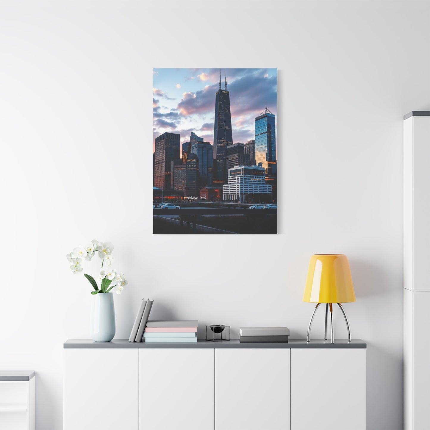 Chicago Skylines Art Supreme Gallery Wall Art & Canvas Print