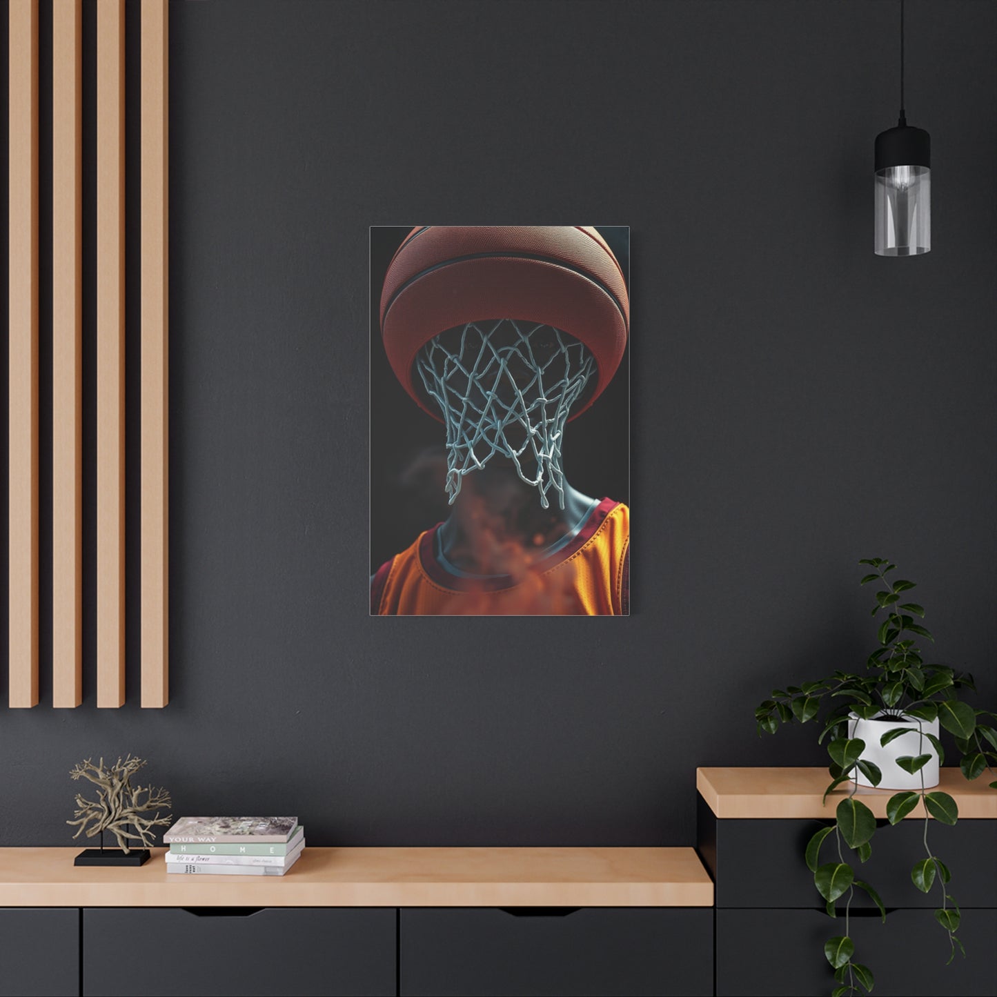 Basketball Art Refined Canvas Wall Art & Canvas Print